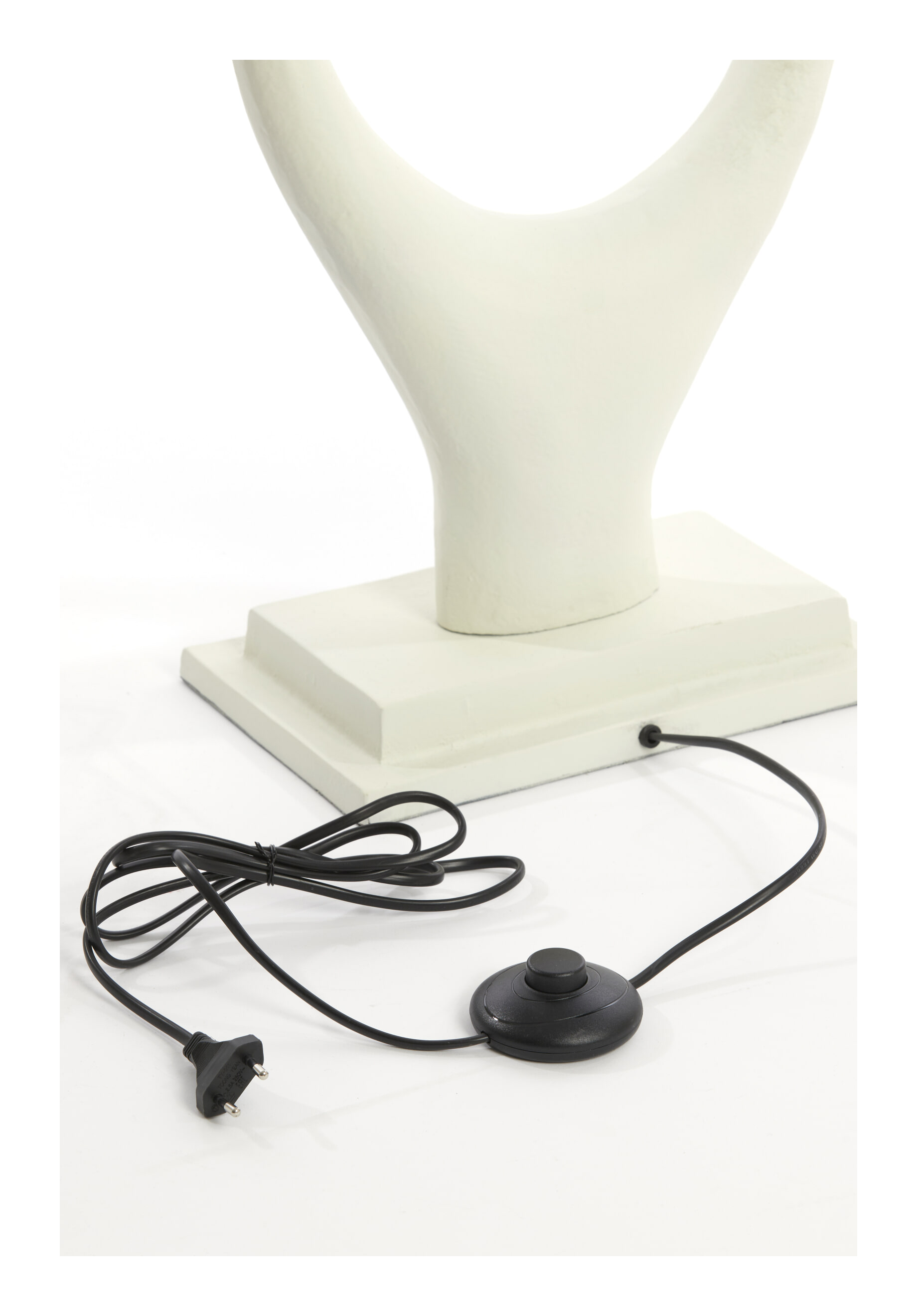 Light & Living Vloerlamp 'Gavi' 2-Lamps, kleur Crème (excl. kap)