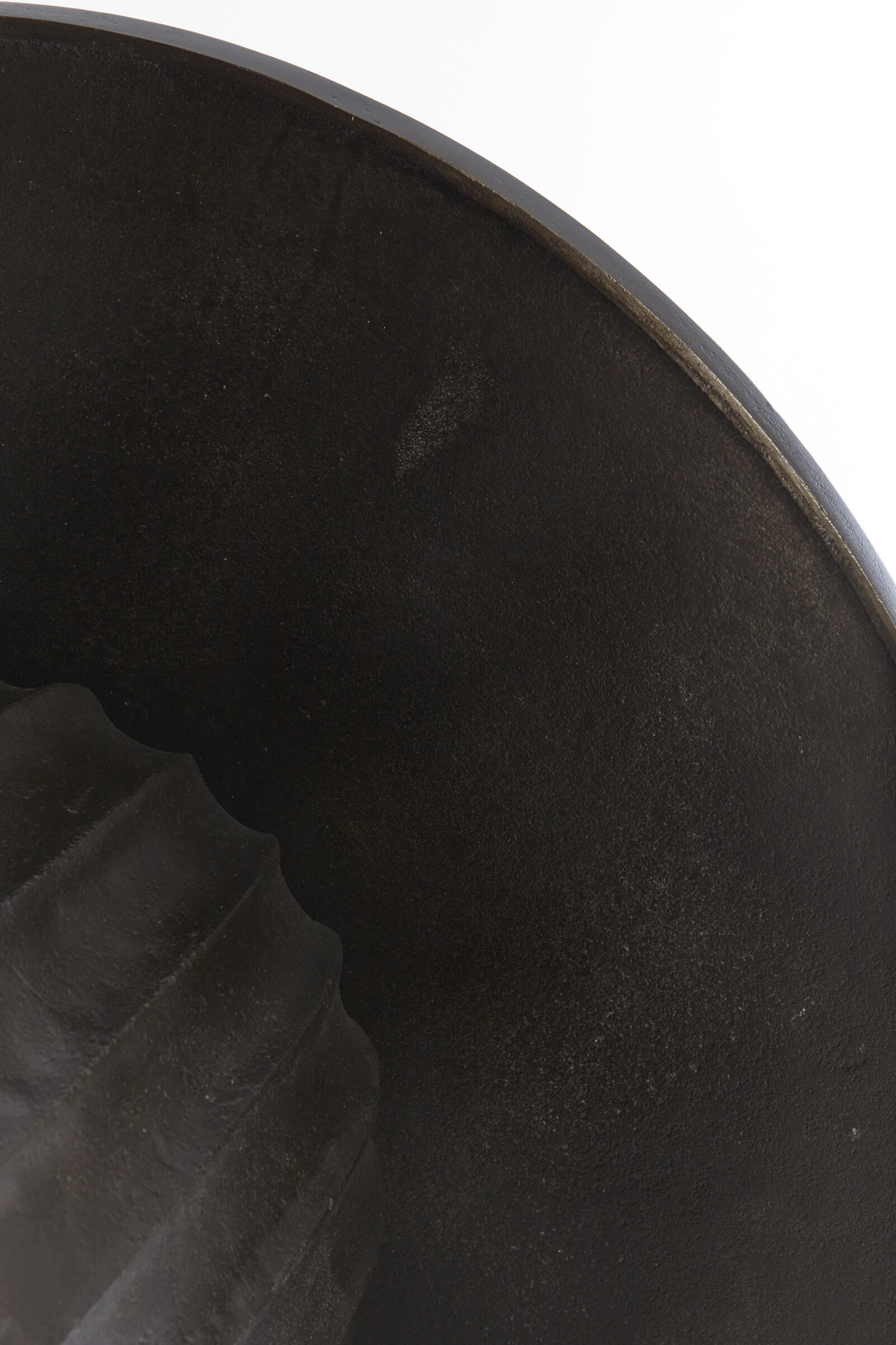 Light & Living Ronde Bijzettafel 'Veglia' 60cm, kleur Donkerbruin