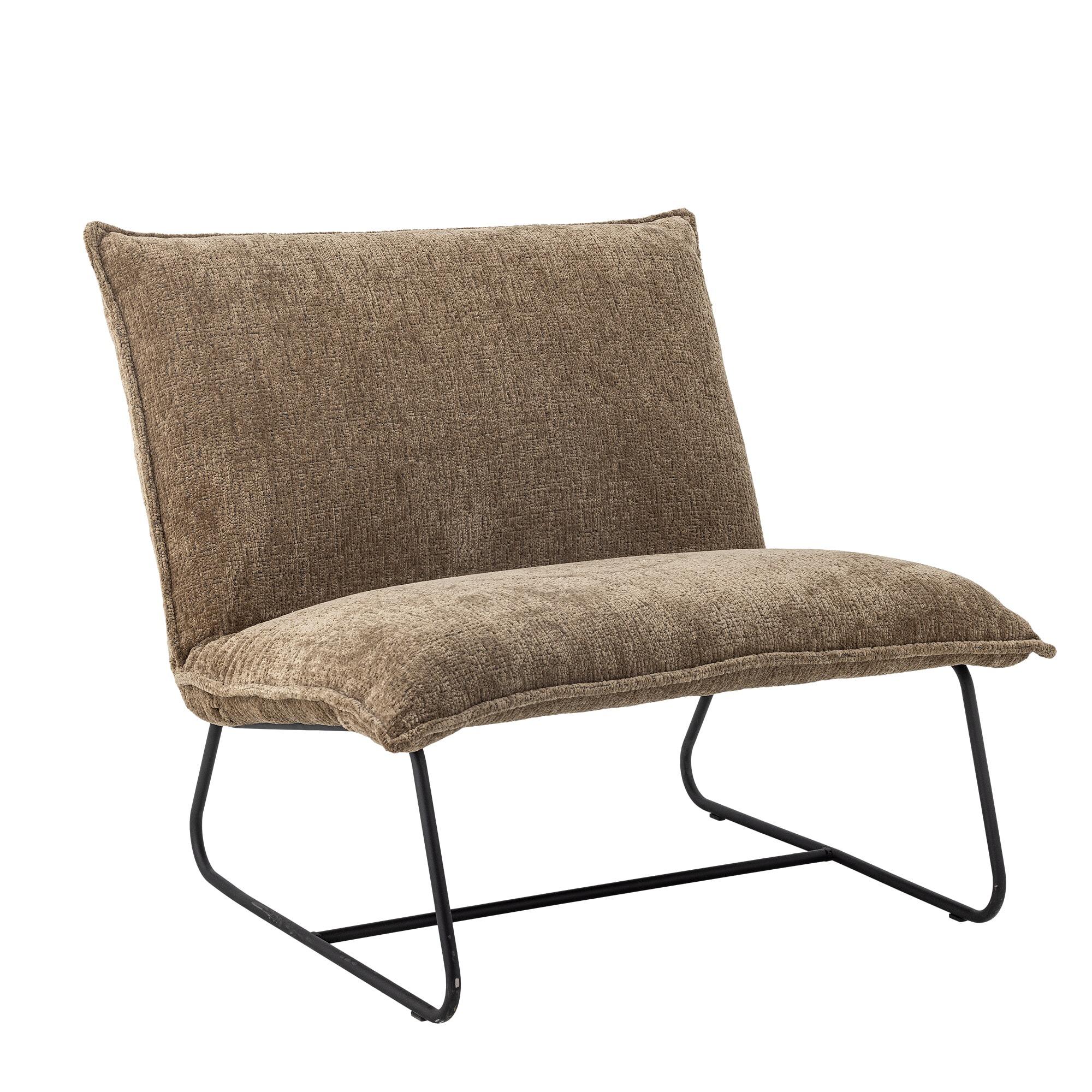 Bloomingville Fauteuil Cape Bouclé - Bruin