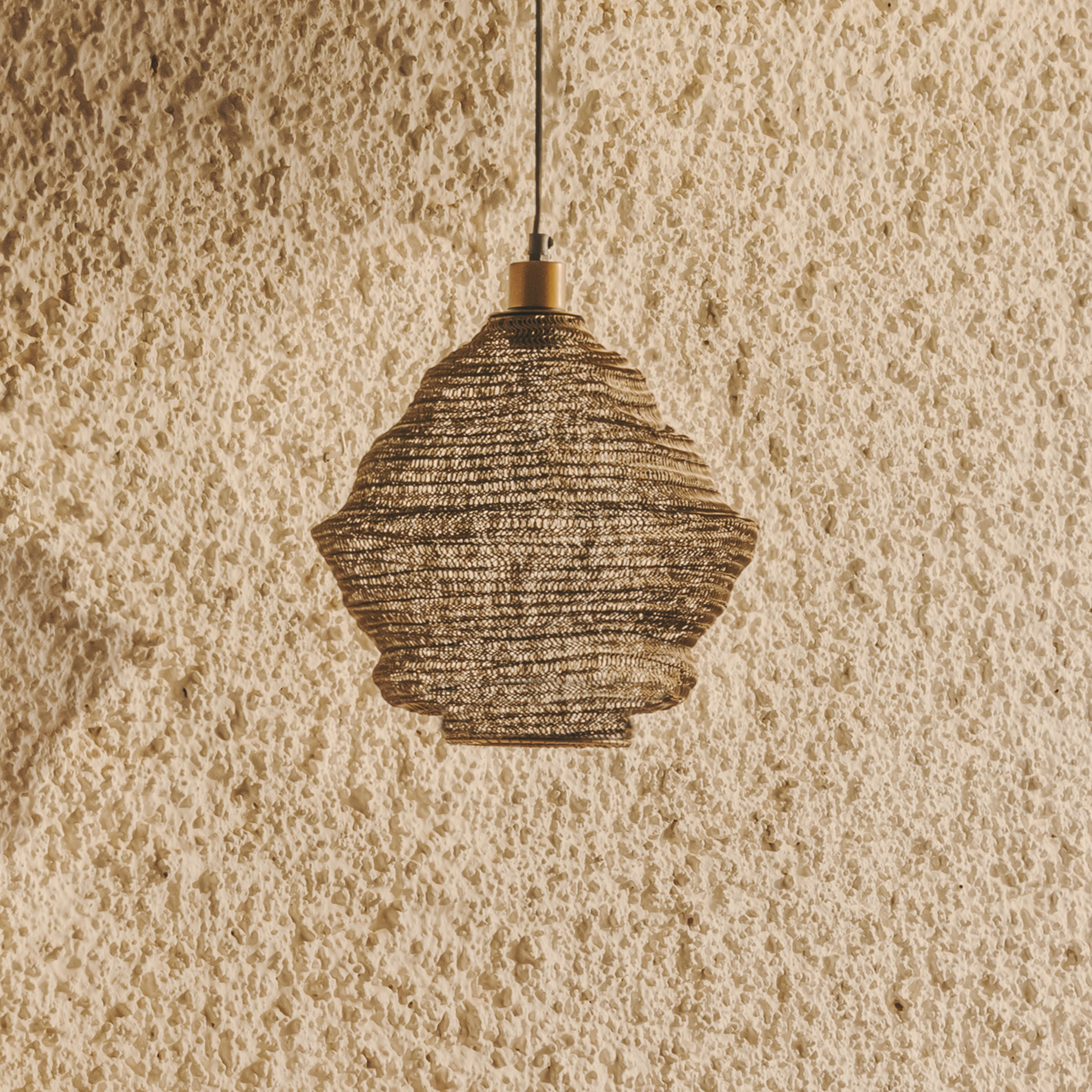 Kave Home Hanglamp Sarraco 30cm - Goud