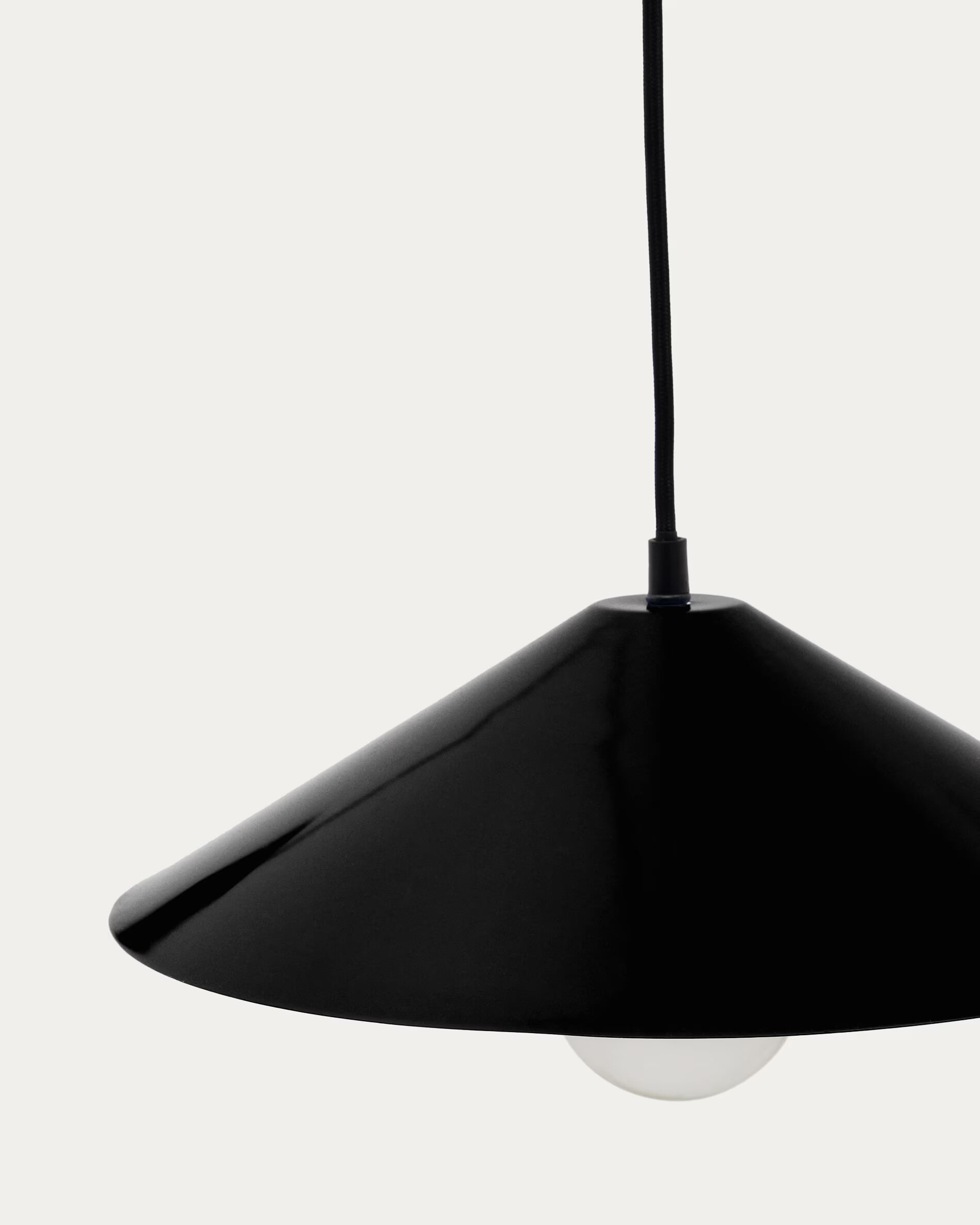 Kave Home Wandlamp 'Kally' kleur Zwart