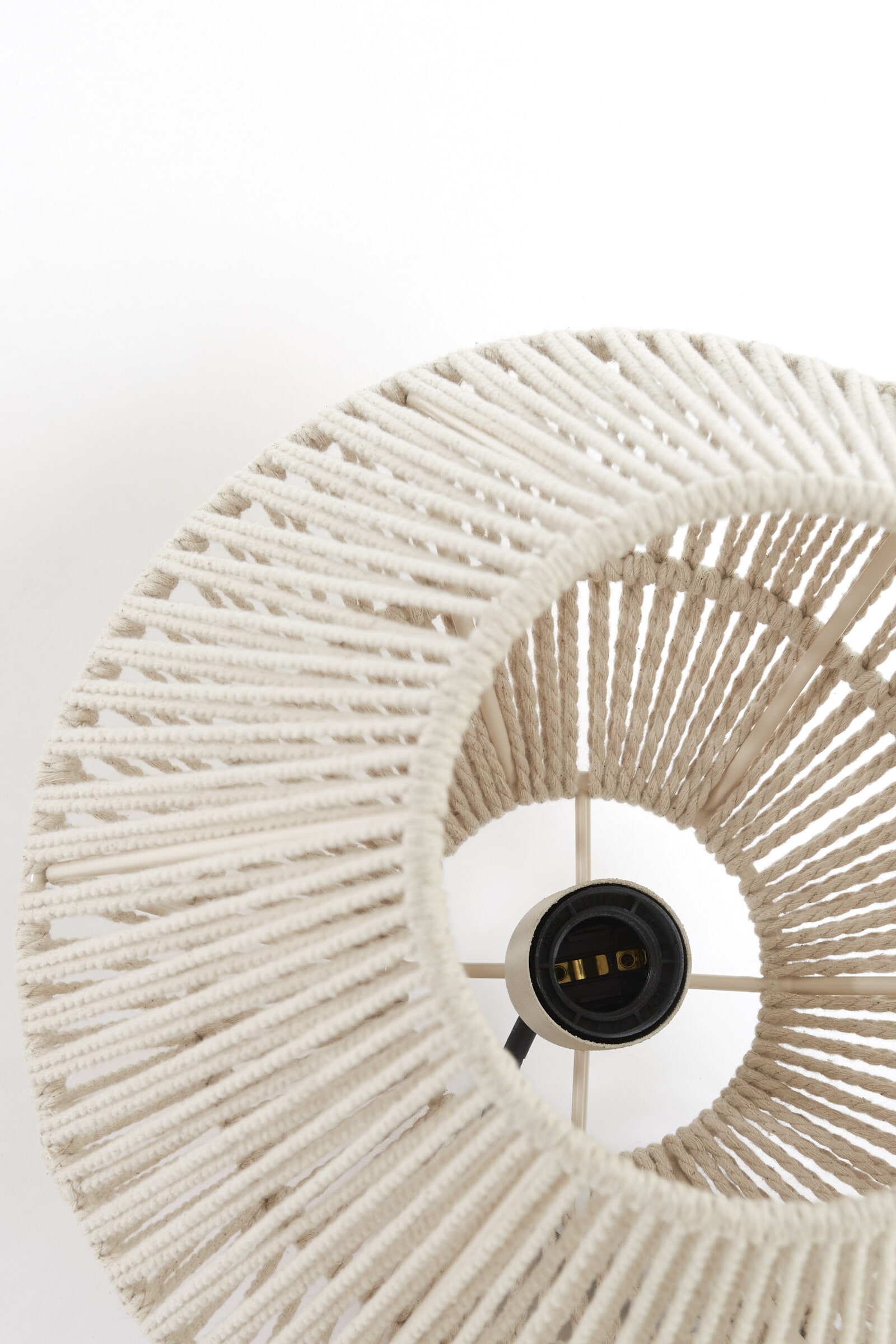 Light & Living Hanglamp 'Deya' 30cm, kleur Crème