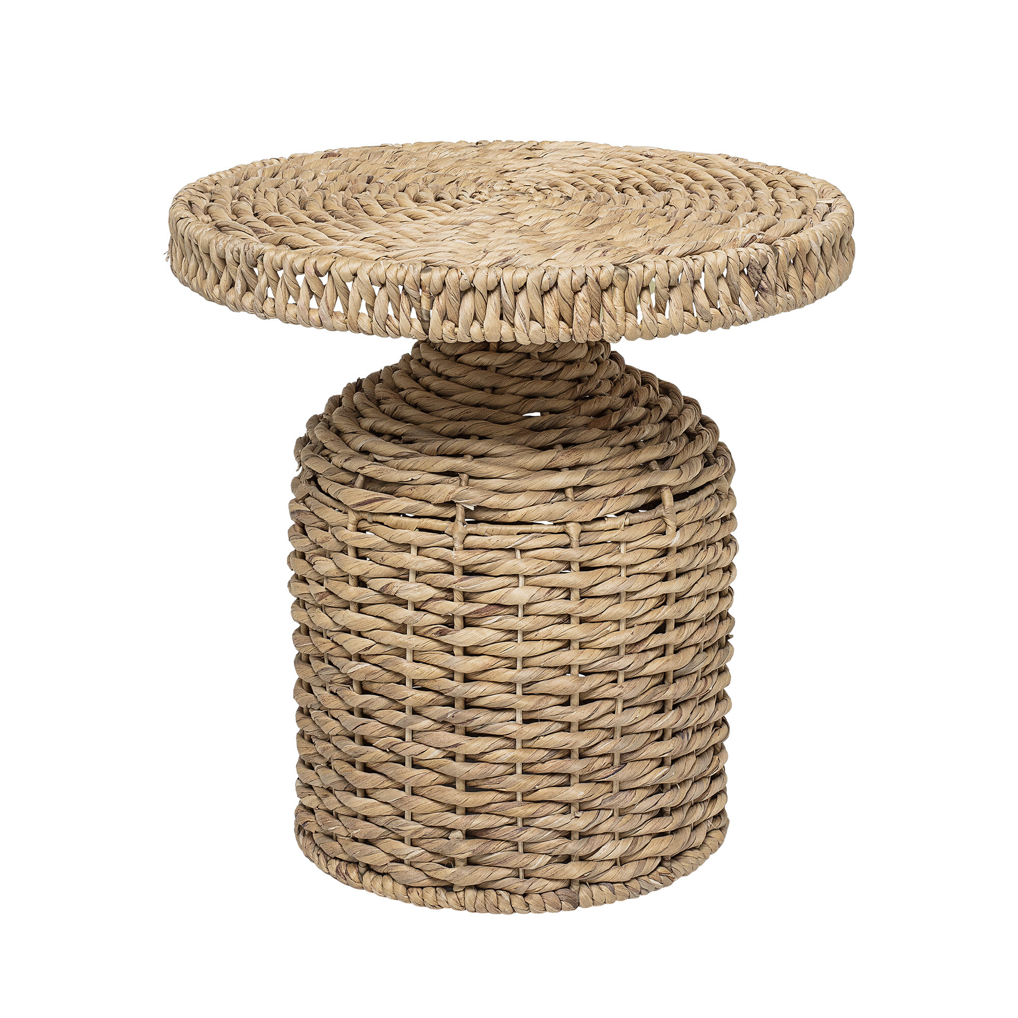 Bloomingville Ronde Bijzettafel Camo 46cm - Naturel