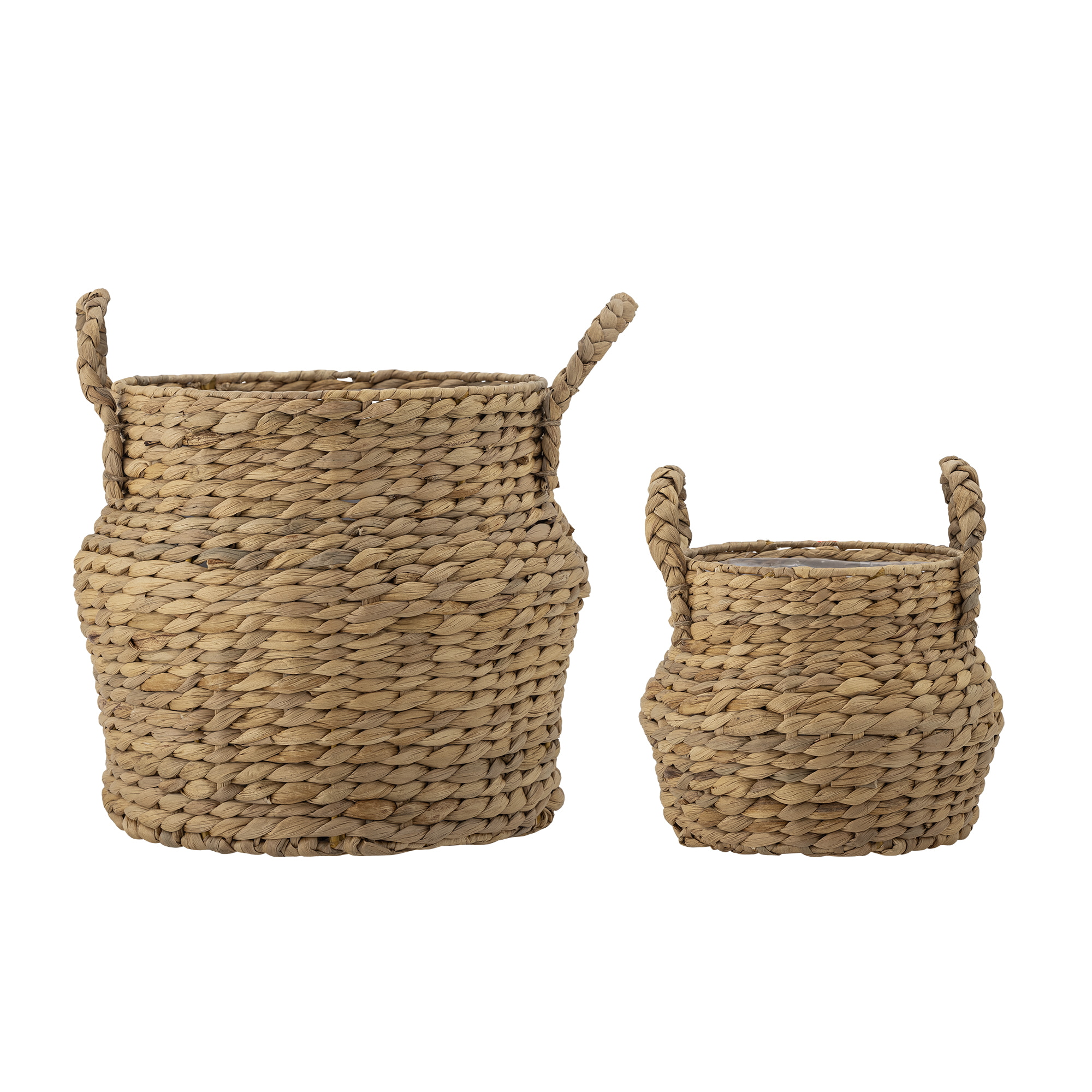 Bloomingville Mand Bjorn Waterhyacint, Set van 2 stuks - Naturel