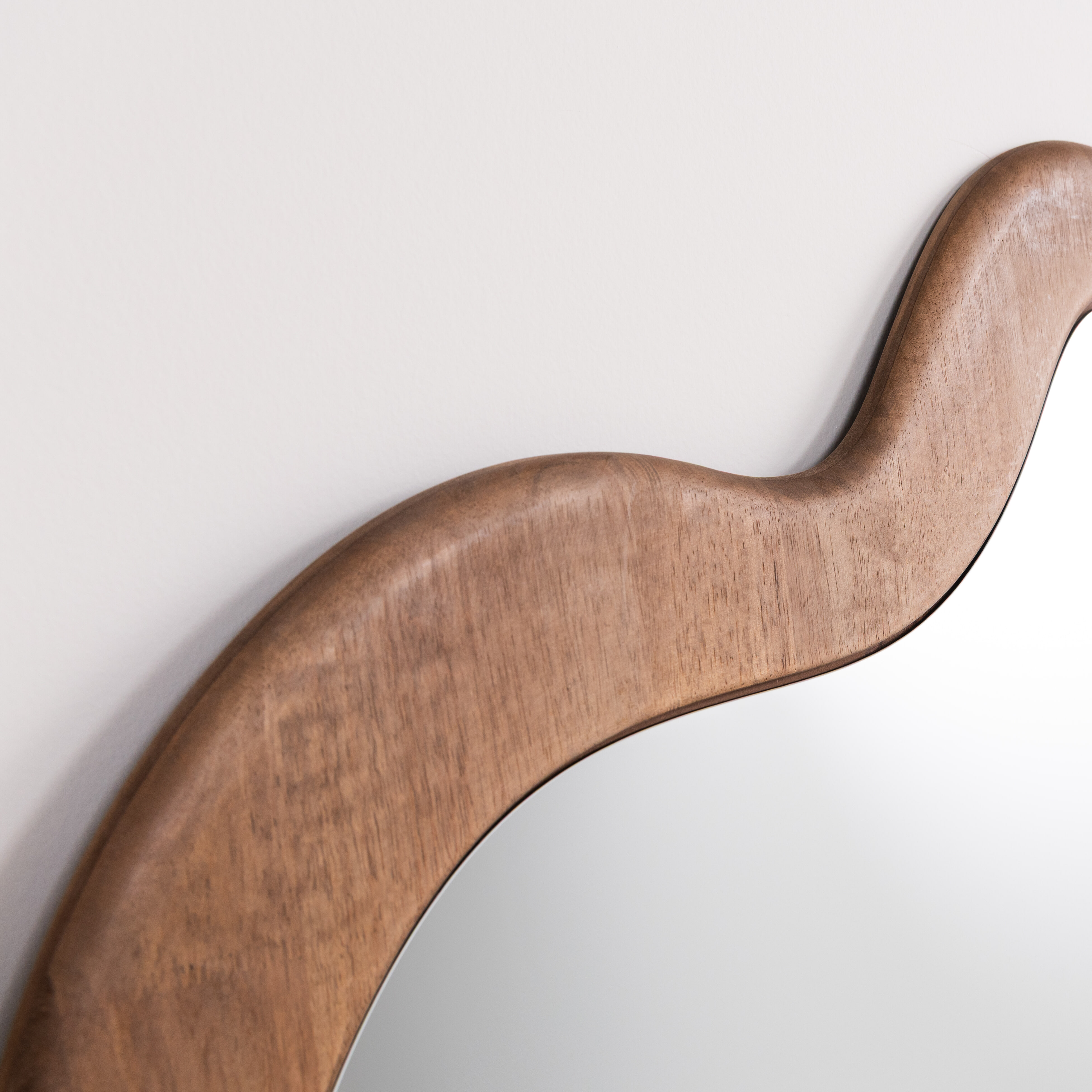 By-Boo Organische Spiegel 'Laban' Hout, 180 x 110cm