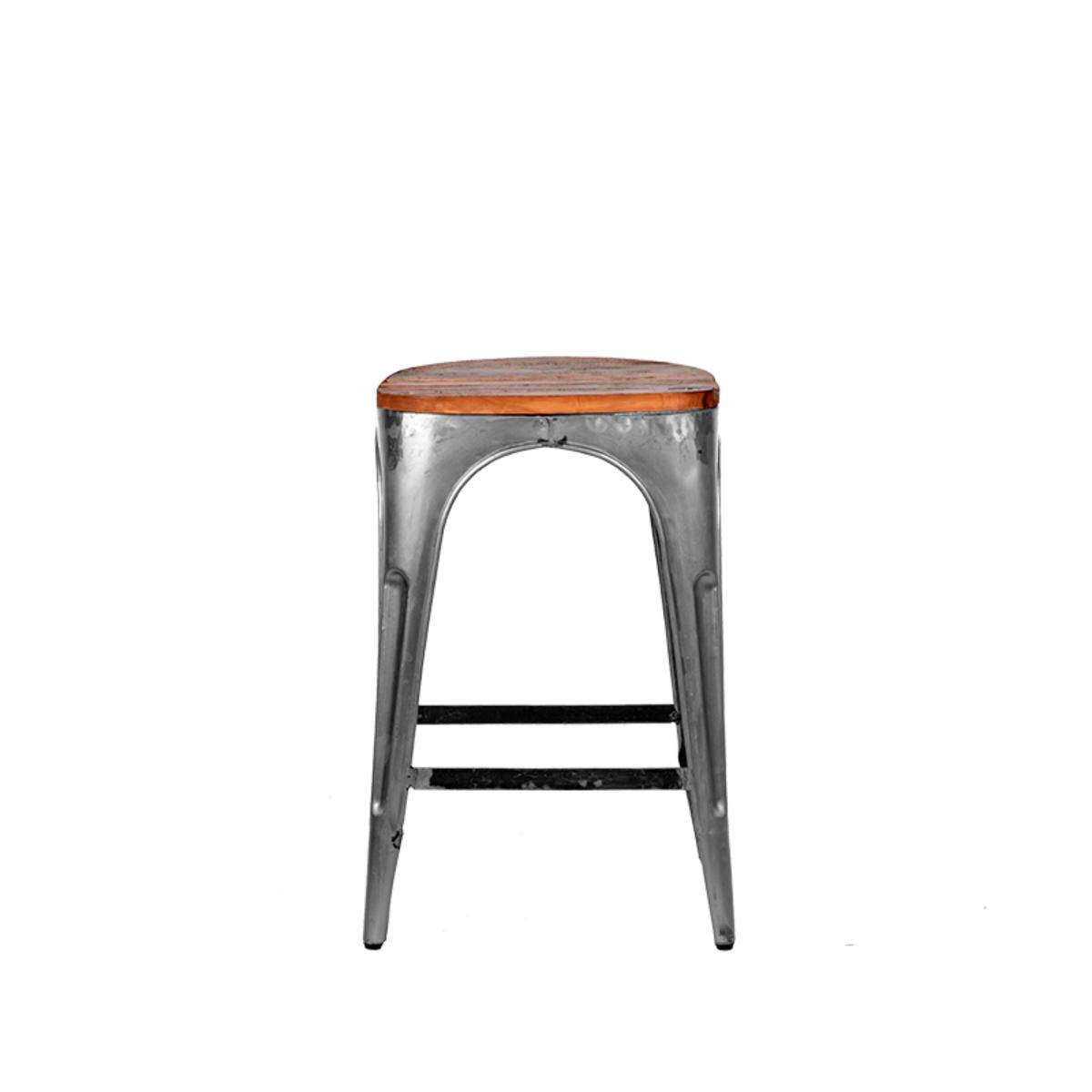 LABEL51 barkruk Kaj (zithoogte 65cm) - Hout,Metaal