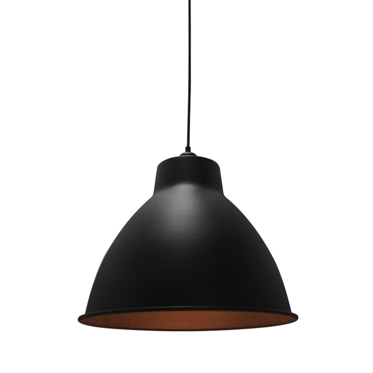 LABEL51 hanglamp 'Dome', kleur Zwart