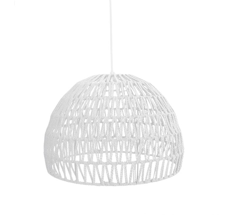LABEL51 hanglamp 'Touw' large, kleur Wit