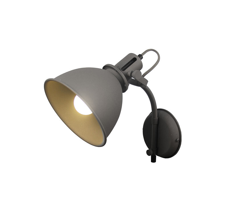 LABEL51 wandlamp 'Spot', kleur Grijs LABEL51 wandlamp 'Spot', kleur Grijs