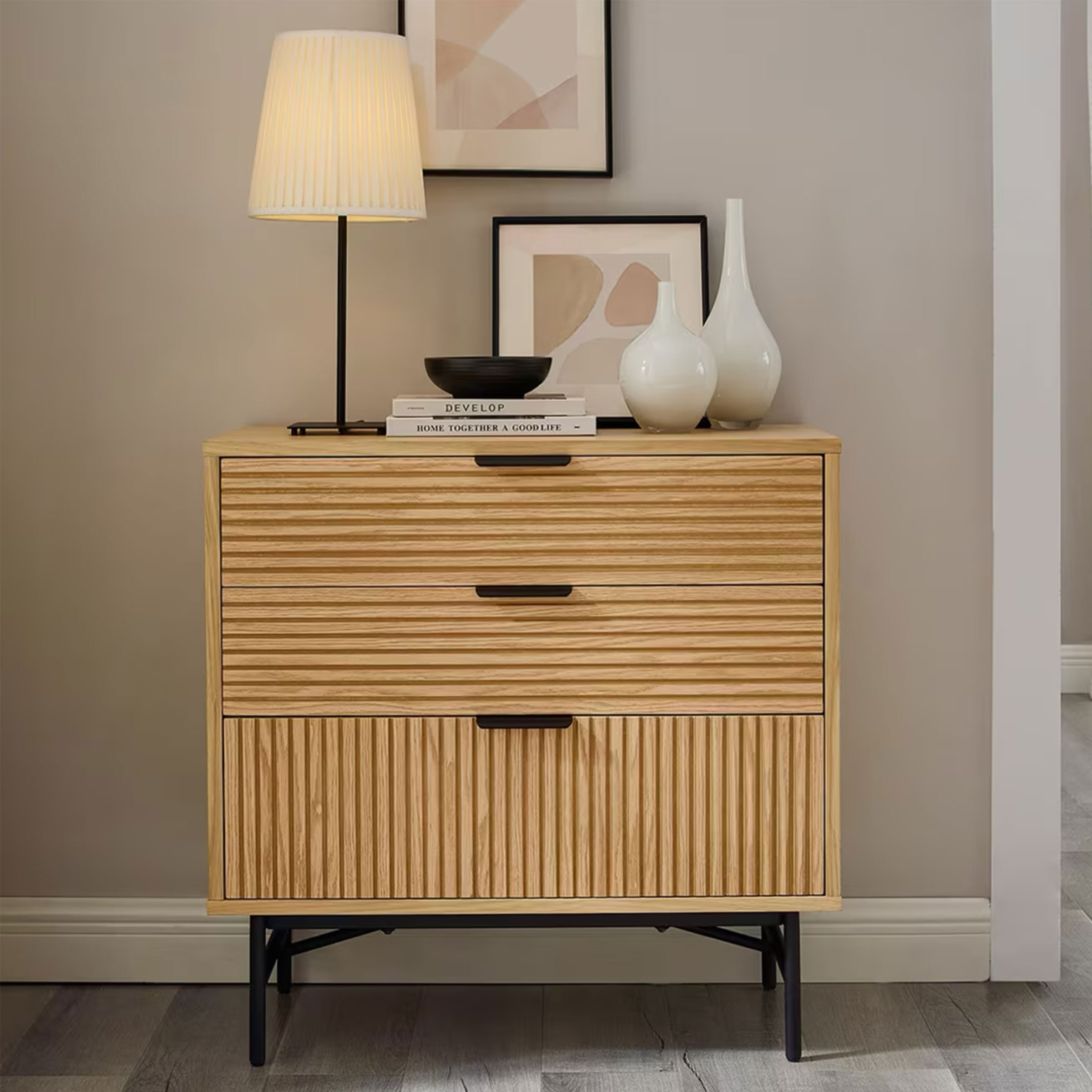 Artistiq Ladekast 'Shoua' Eiken