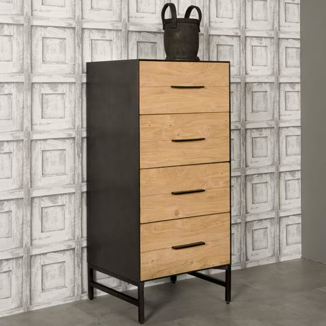 Tower Living Ladekast Lido Eiken, 114 x 55cm - Naturel
