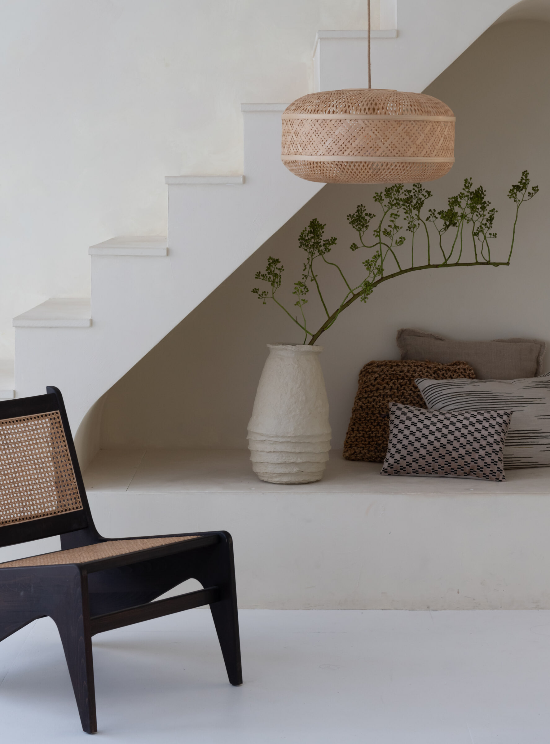 GOOD&MOJO Hanglamp 'Langkawi' Bamboe, 50cm, kleur Naturel