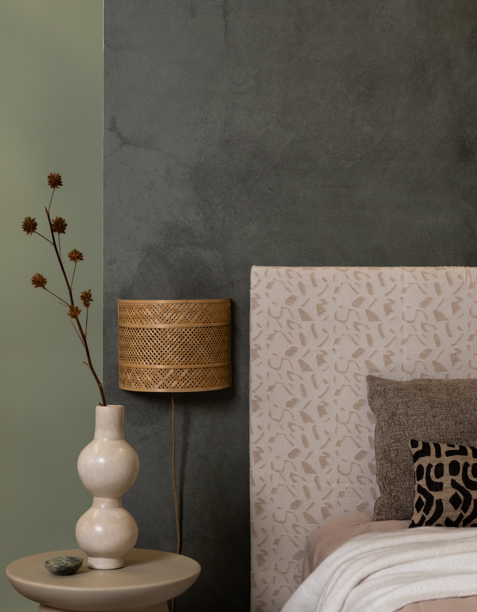 GOOD&MOJO Wandlamp 'Langkawi' Bamboe, 32cm, kleur Naturel