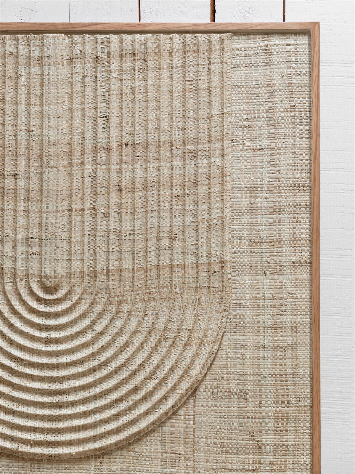 MUST Living Wanddecoratie 'Japanese Garden' Palmblad, 127 x 102cm