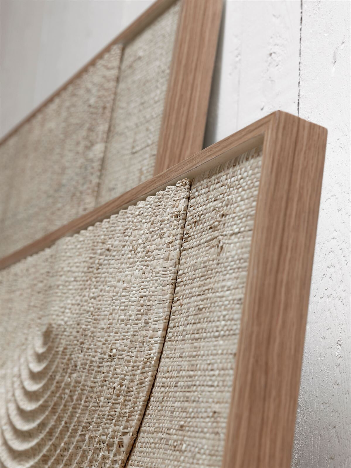MUST Living Wanddecoratie 'Japanese Garden' Palmblad, 127 x 102cm