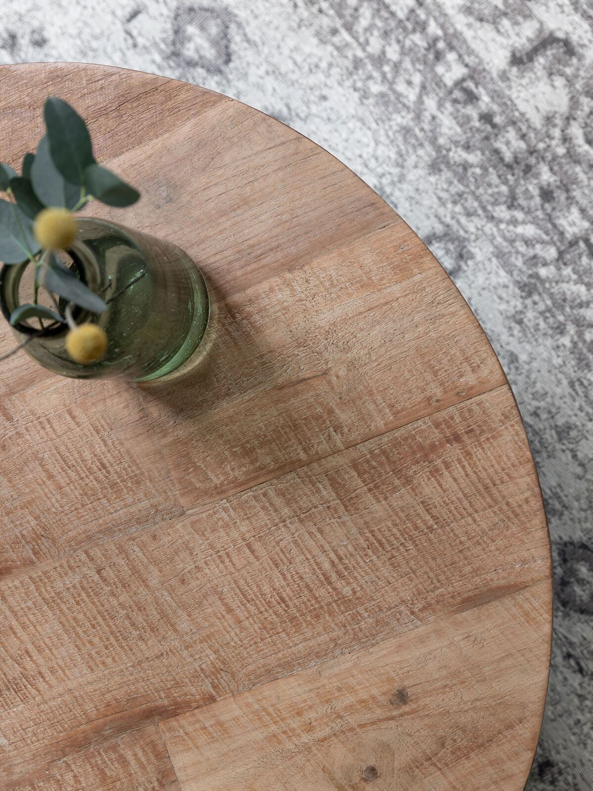 DTP Home Ronde Salontafel 'Metropole' Teakhout, 90cm