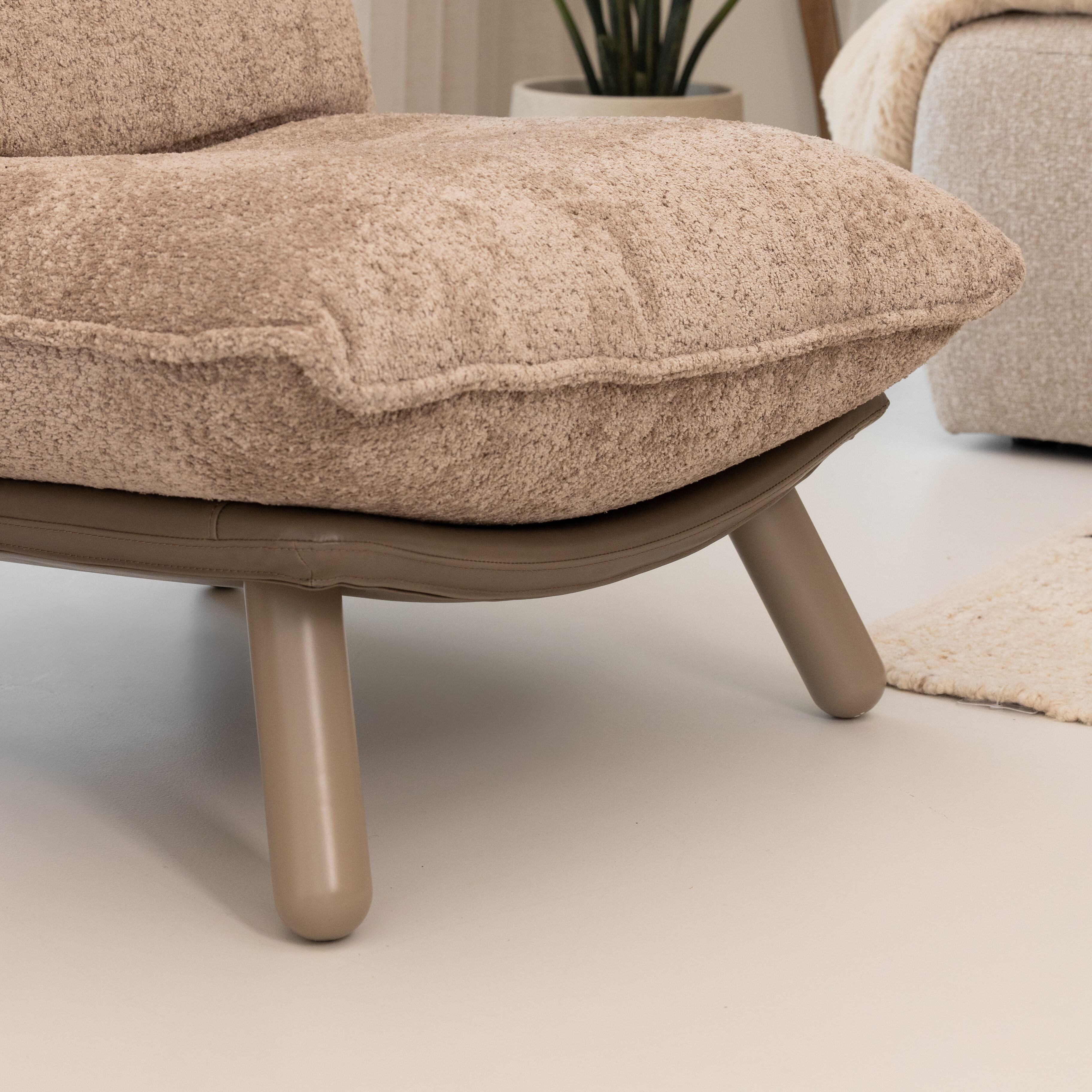 Zuiver Fauteuil 'Lazy Sack' Teddy, kleur Beige