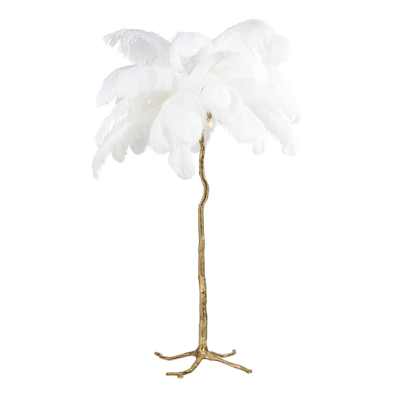 Richmond Vloerlamp 'Burlesque' 175cm, kleur Wit
