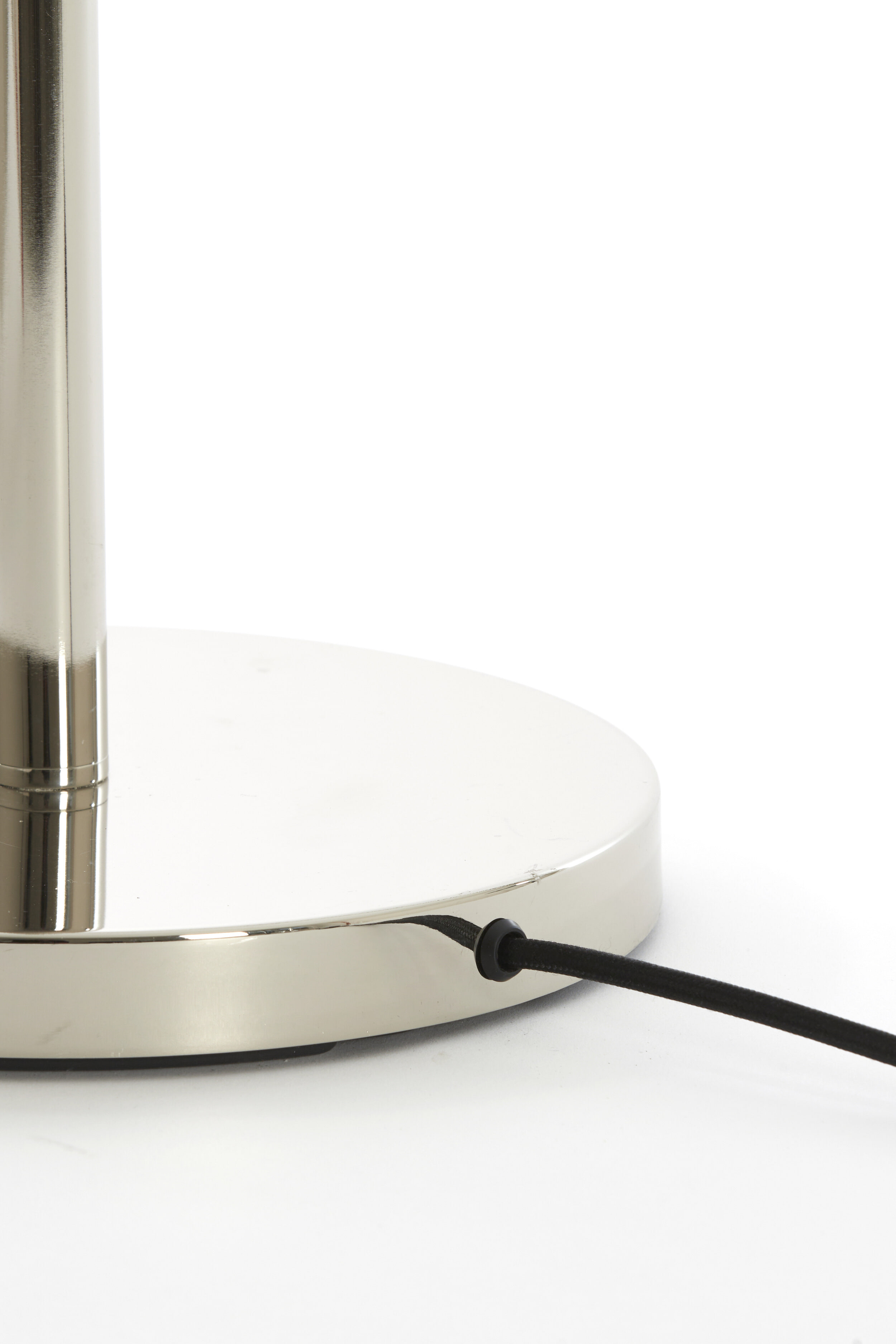 Light & Living Vloerlamp 'Washington' 149cm, kleur Nikkel (excl. kap)