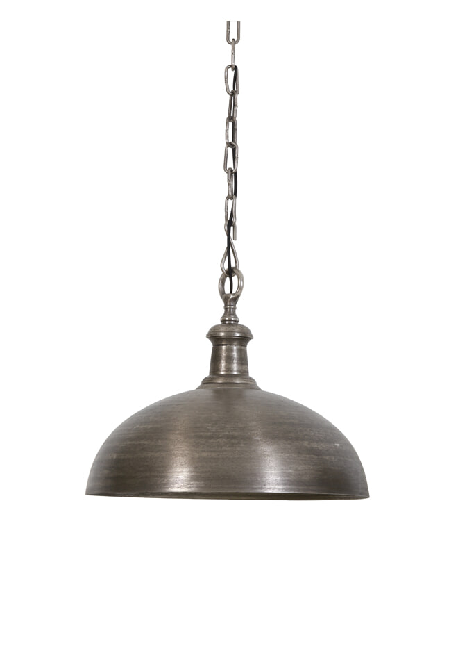 Light & Living Hanglamp 'Demi' 50cm, donker oud nikkel