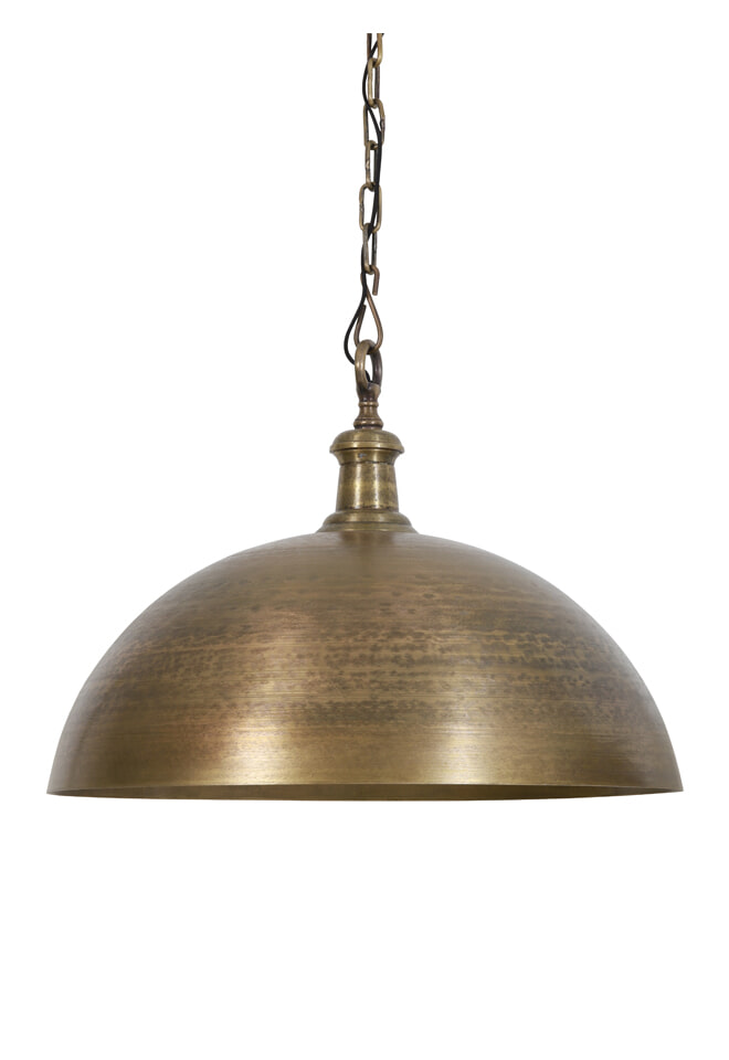 Light & Living Hanglamp 'Demi' 70cm, ruw oud brons