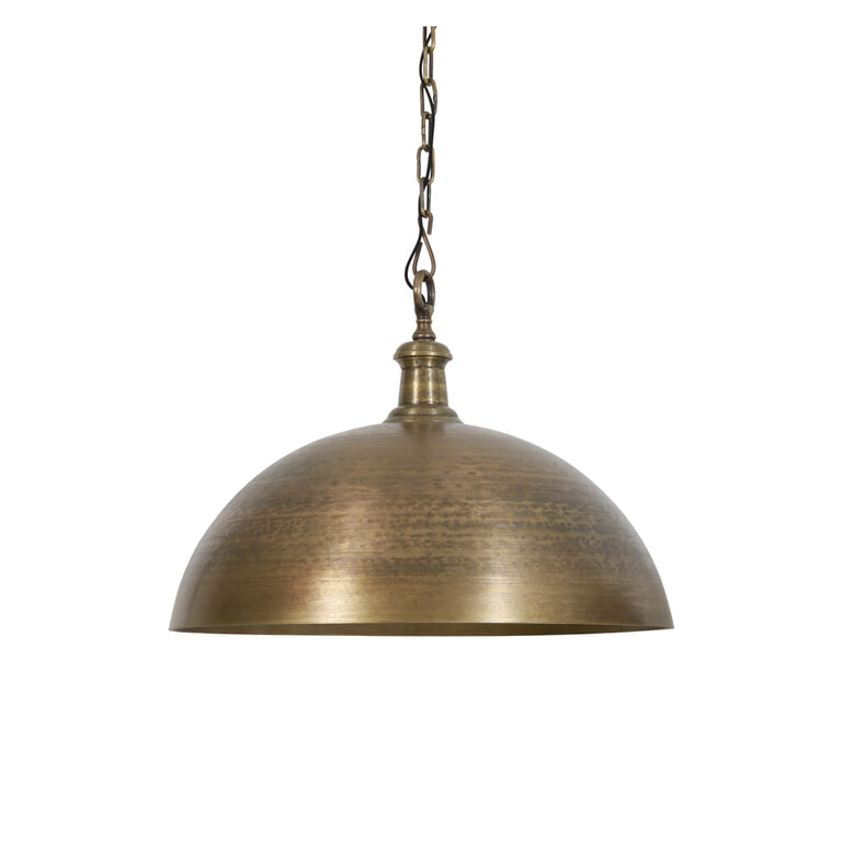 Light & Living Hanglamp 'Demi' 70cm, ruw oud brons