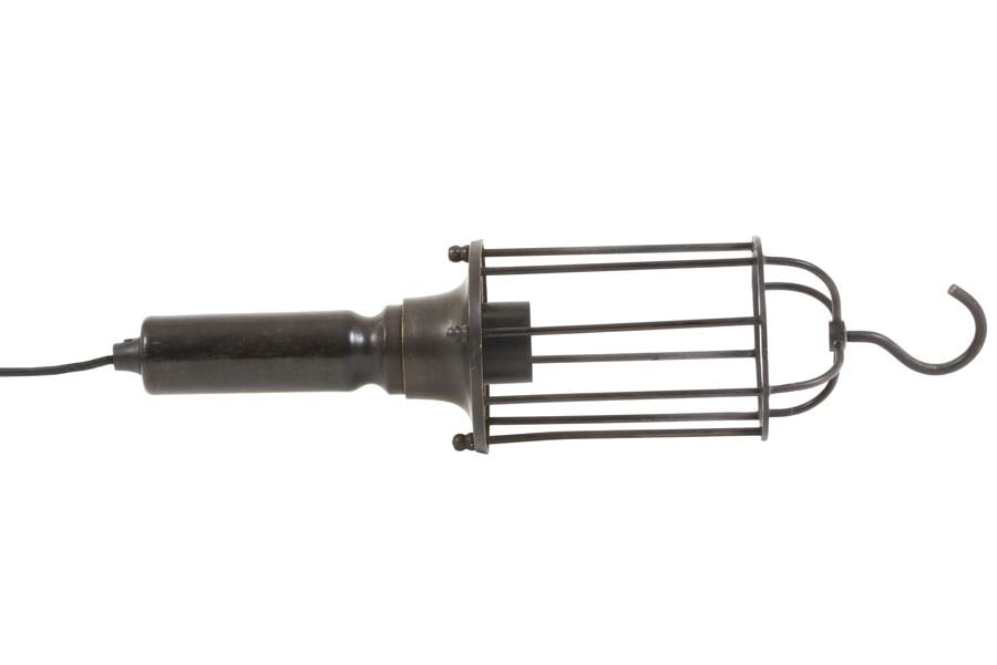 Light & Living Hanglamp 'Worker' Lantern, kleur Zwart