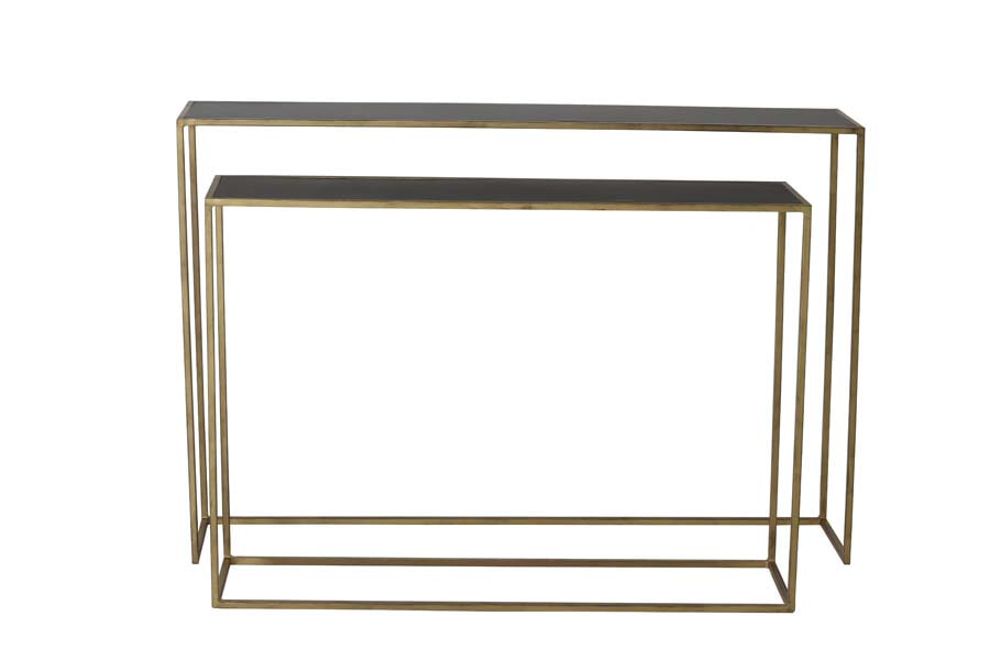 Light & Living Sidetable 'Boca' Set van 2 stuks, kleur Goud