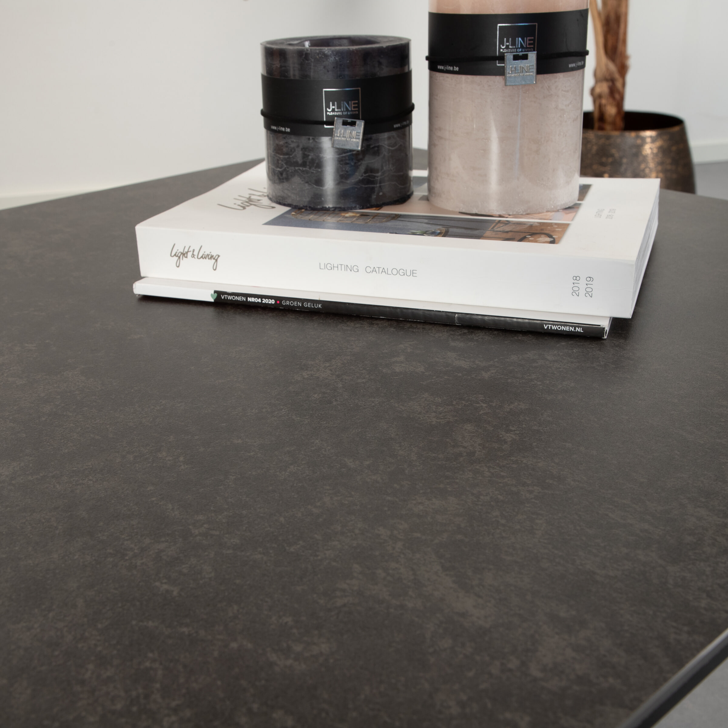 Sohome Salontafel 'Parker' Keramiek, 130 x 70cm, kleur Zwart