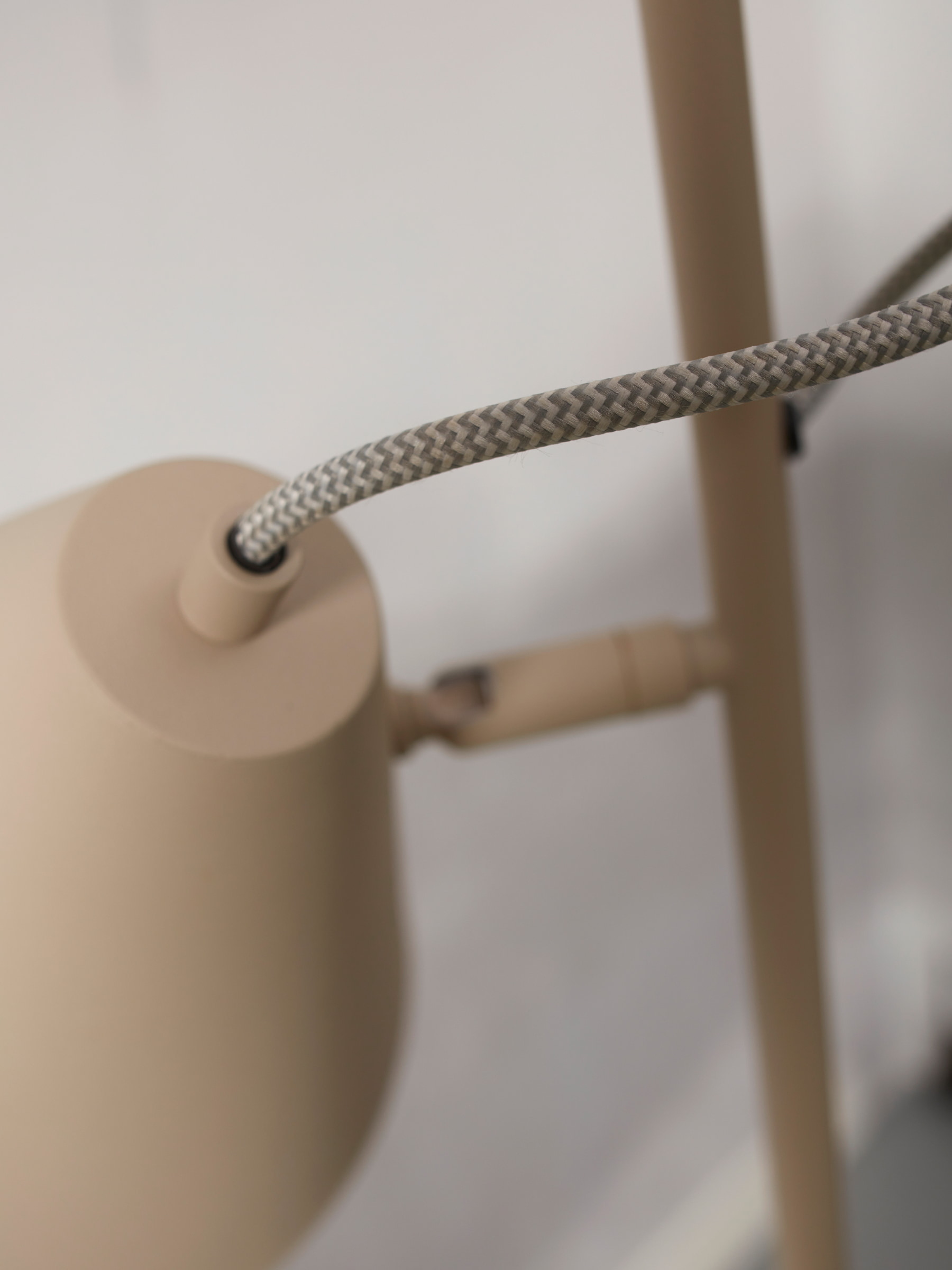 its about RoMi Vloerlamp 'Lisbon' 151cm, kleur Zand