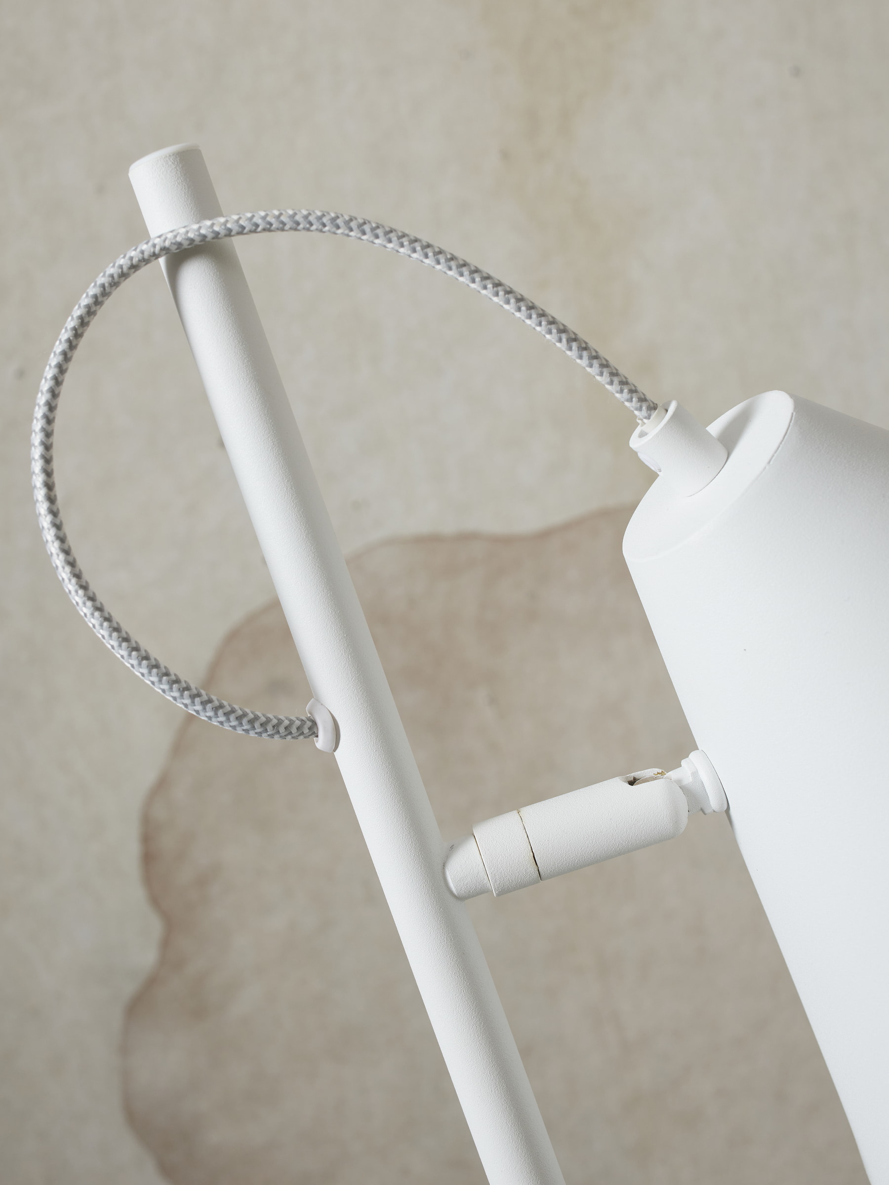 its about RoMi Vloerlamp 'Lisbon' 151cm, kleur Wit