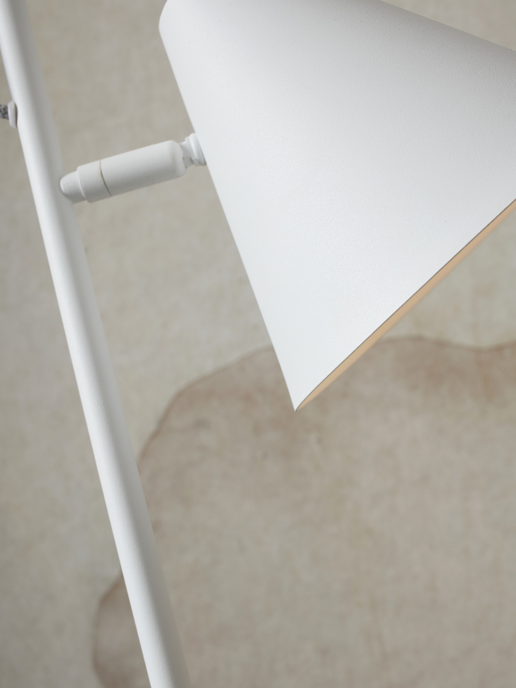 its about RoMi Vloerlamp 'Lisbon' 151cm, kleur Wit