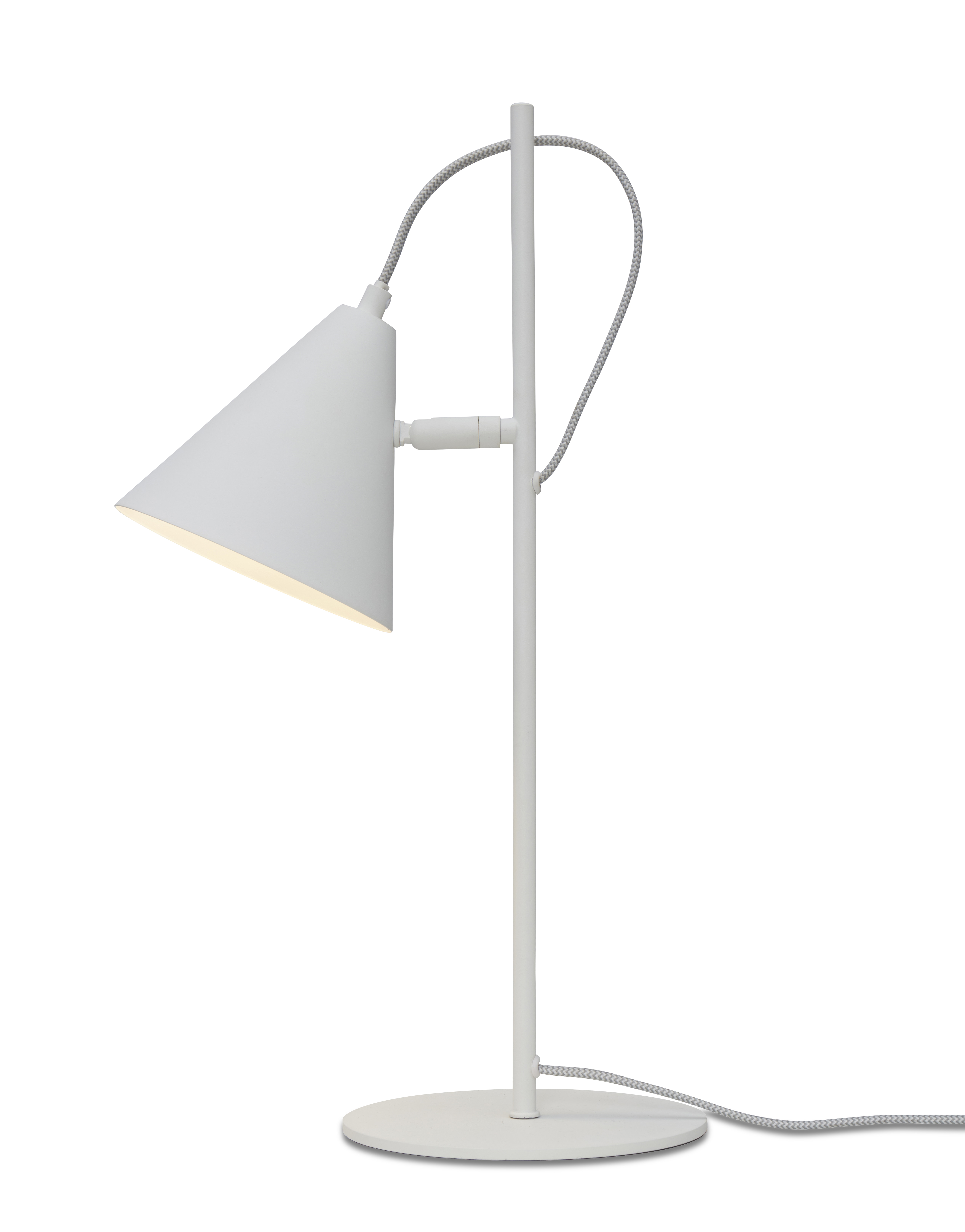its about RoMi Tafellamp 'Lisbon' 50cm, kleur Wit