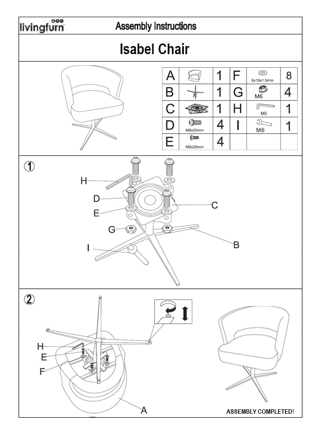 Sohome Draaibare Eetkamerstoel 'Imane' Structuurstof, kleur Beige