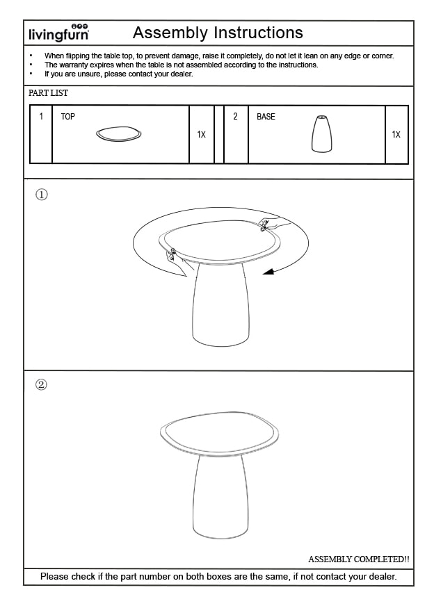 Sohome Organische Bijzettafel 'Madin' Mangohout, 50cm