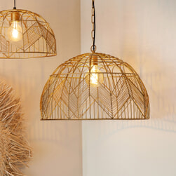 Light & Living Hanglamp 'Kalibo' kleur Goud