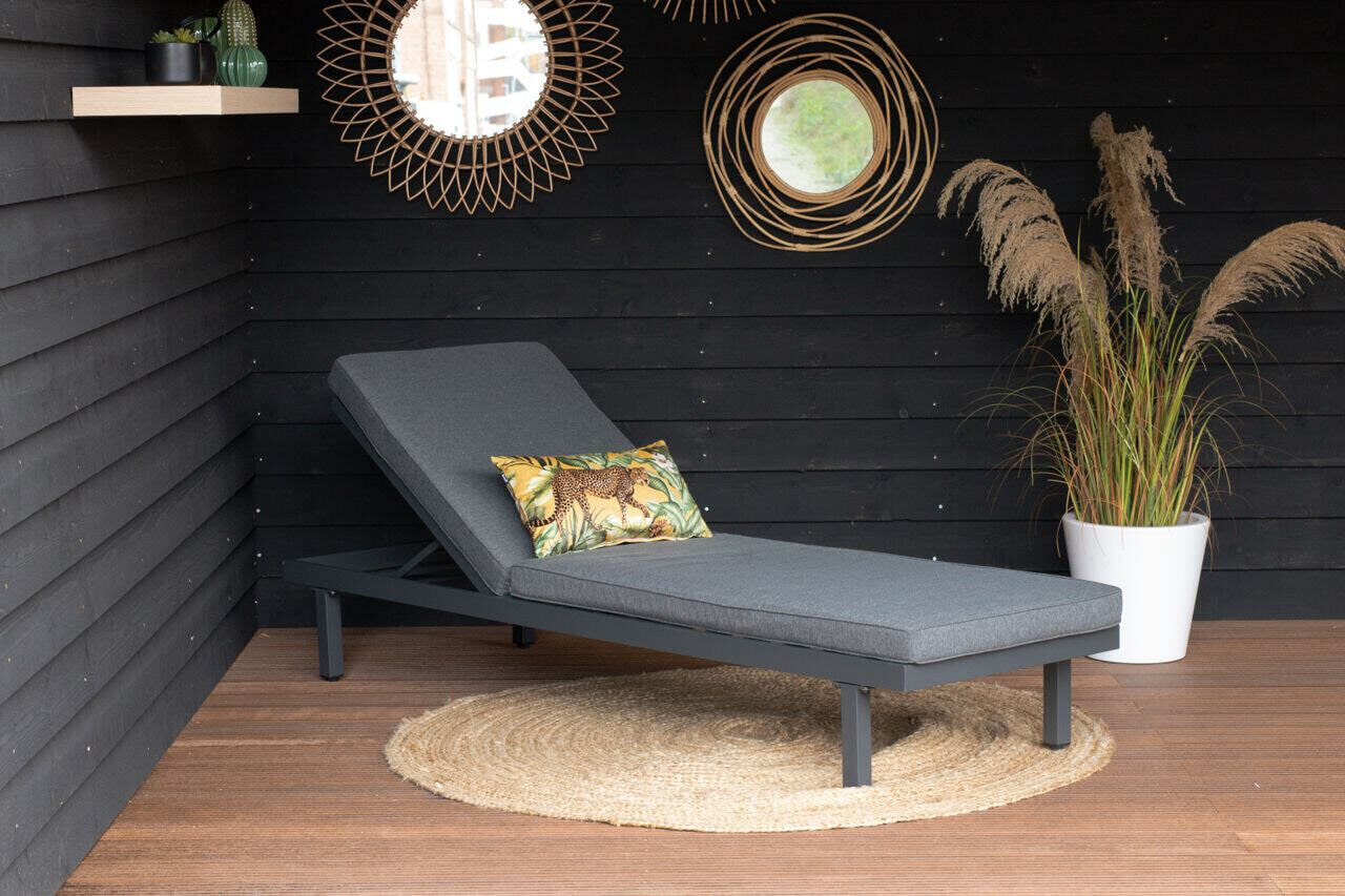 Hartman Ligbed 'Aveiro' kleur Antraciet