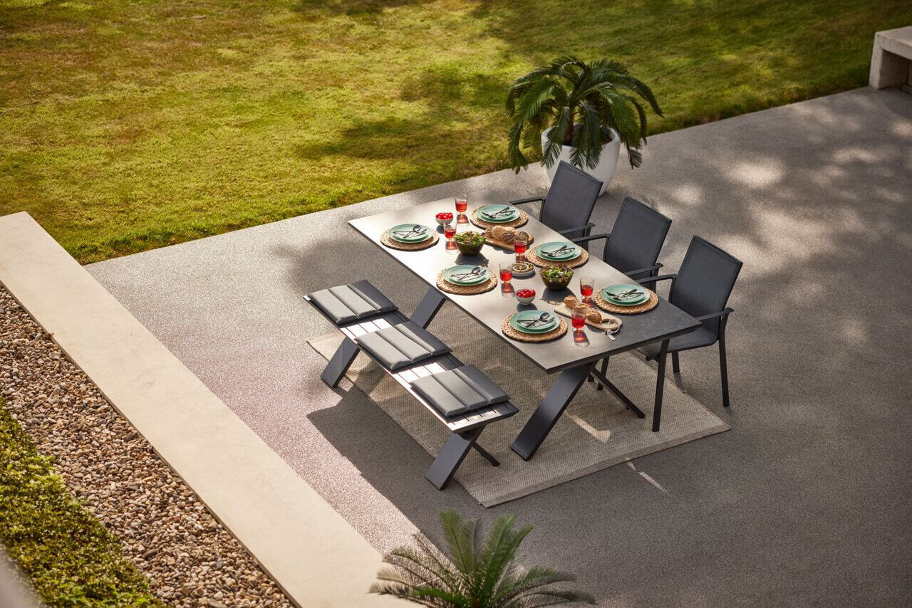 Hartman Tuintafel 'Xanadu' HPL, 220 x 100cm