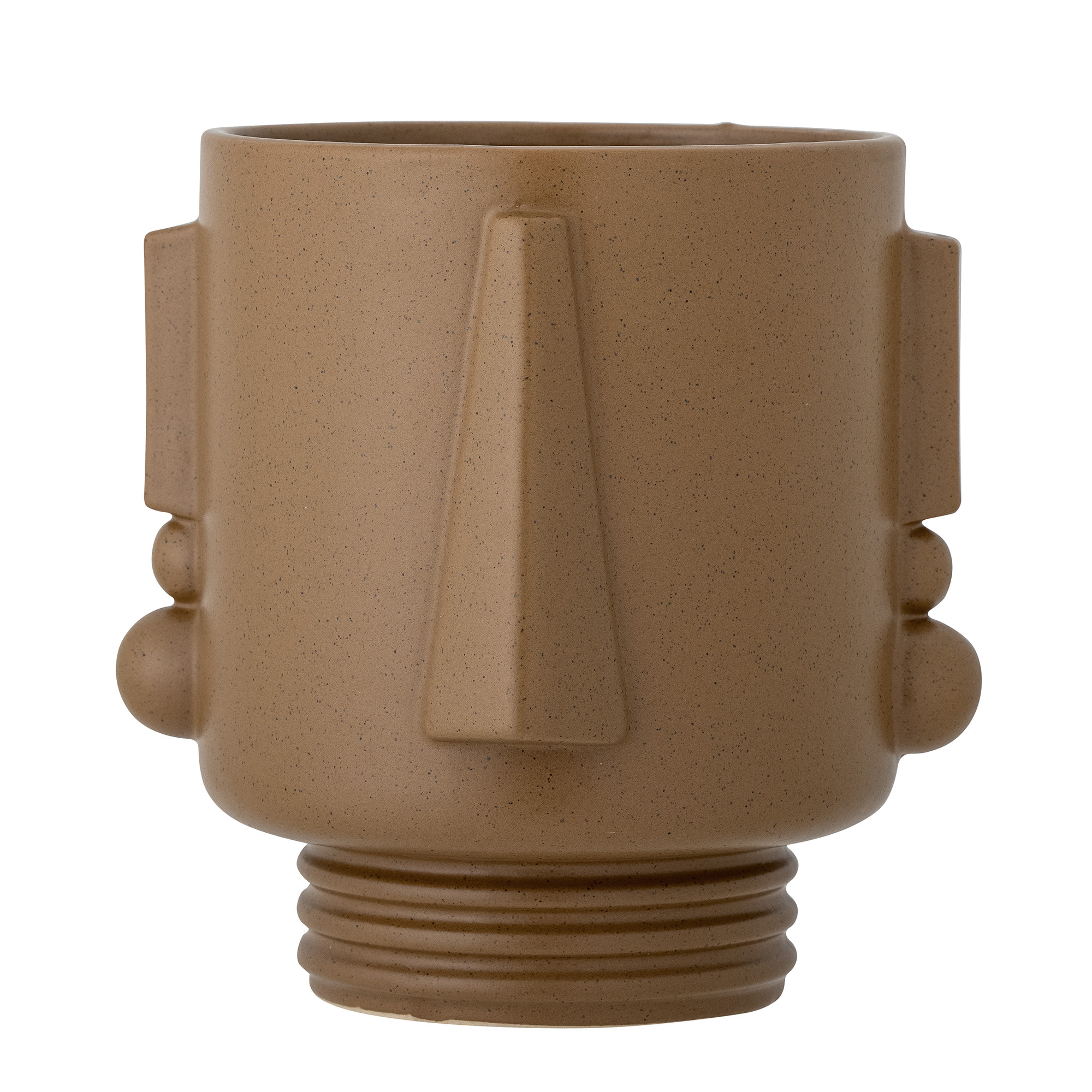 Bloomingville Bloempot Guxim 23cm hoog - Bruin