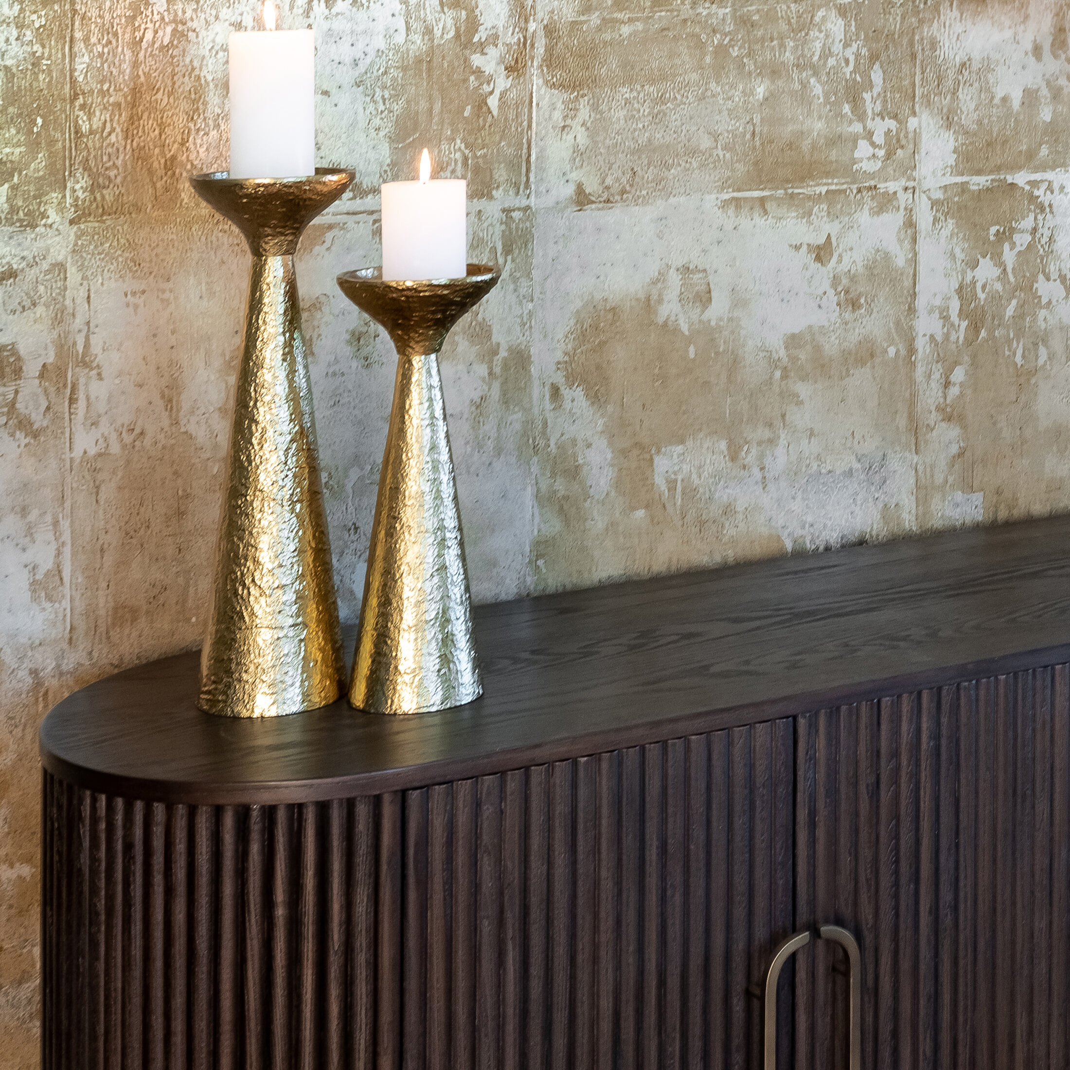 Richmond Dressoir 'Luxor' Eikenhout, 180cm, kleur donkerbruin