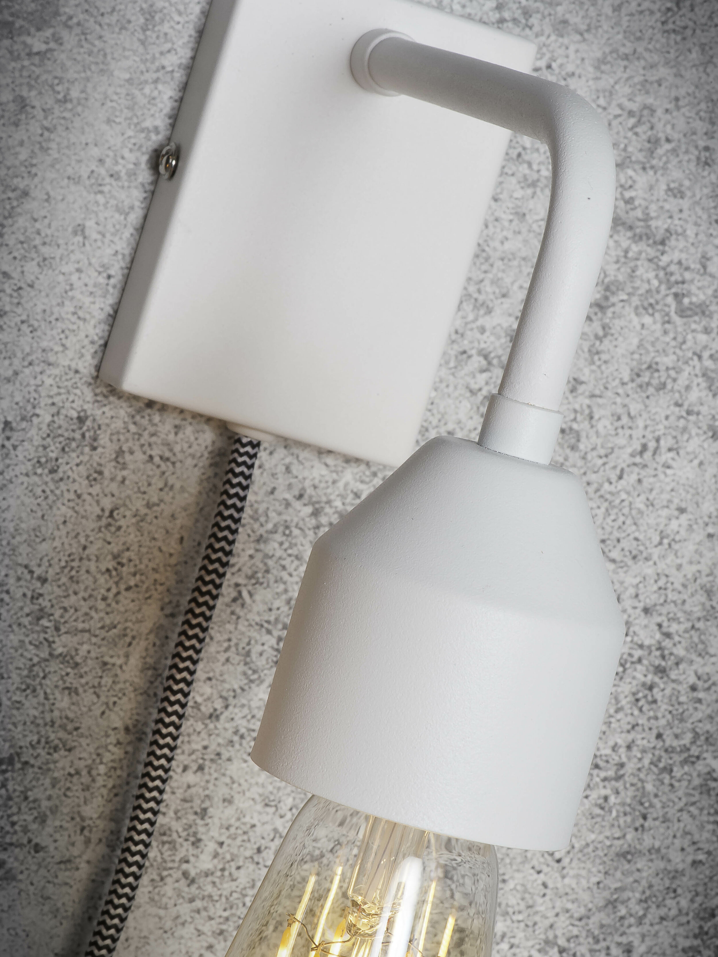 its about RoMi Wandlamp 'Madrid' kleur Wit