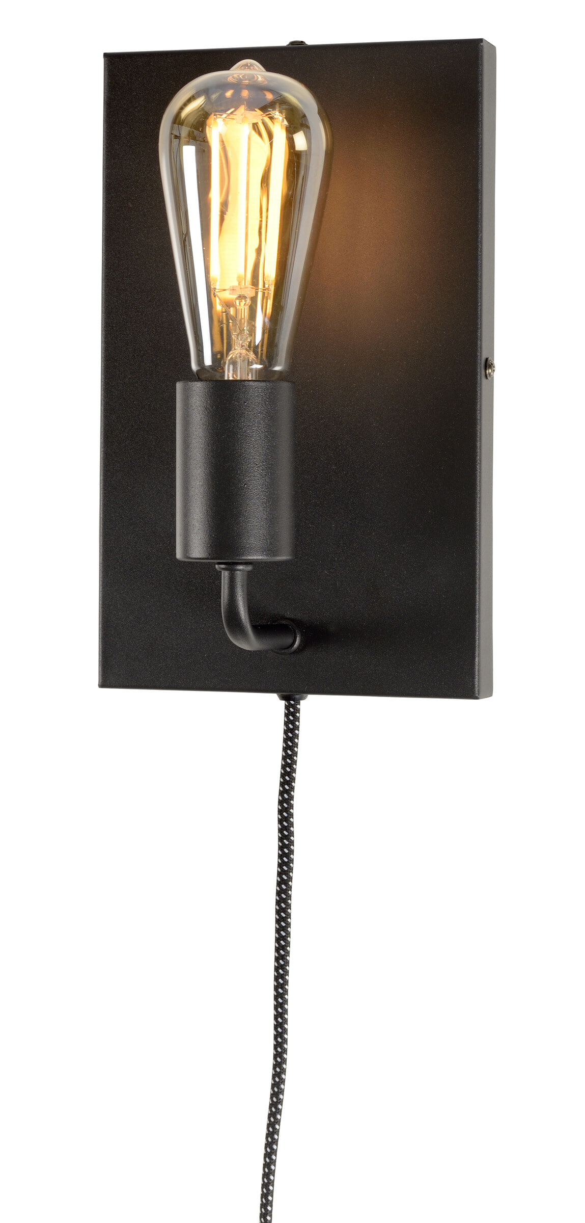 its about RoMi Wandlamp 'Madrid' 25cm, kleur Zwart