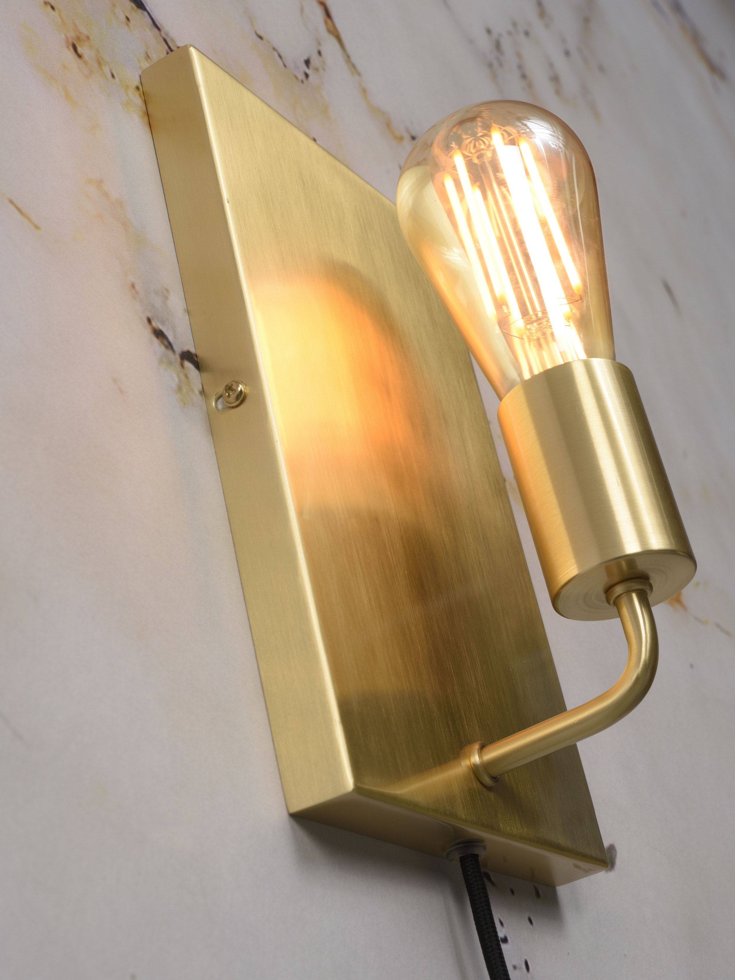 its about RoMi Wandlamp 'Madrid' 25cm, kleur Goud