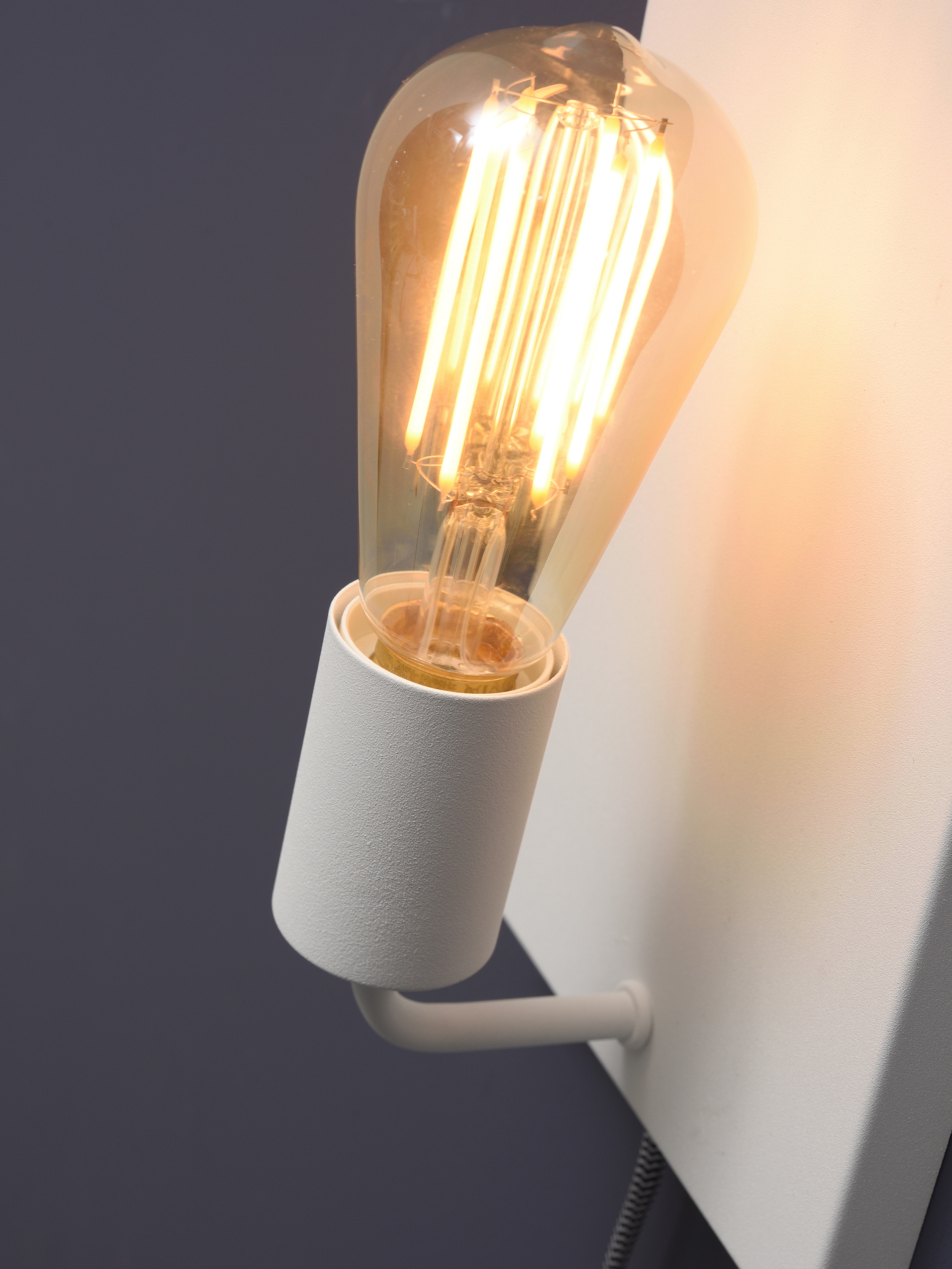 its about RoMi Wandlamp 'Madrid' 25cm, kleur Wit