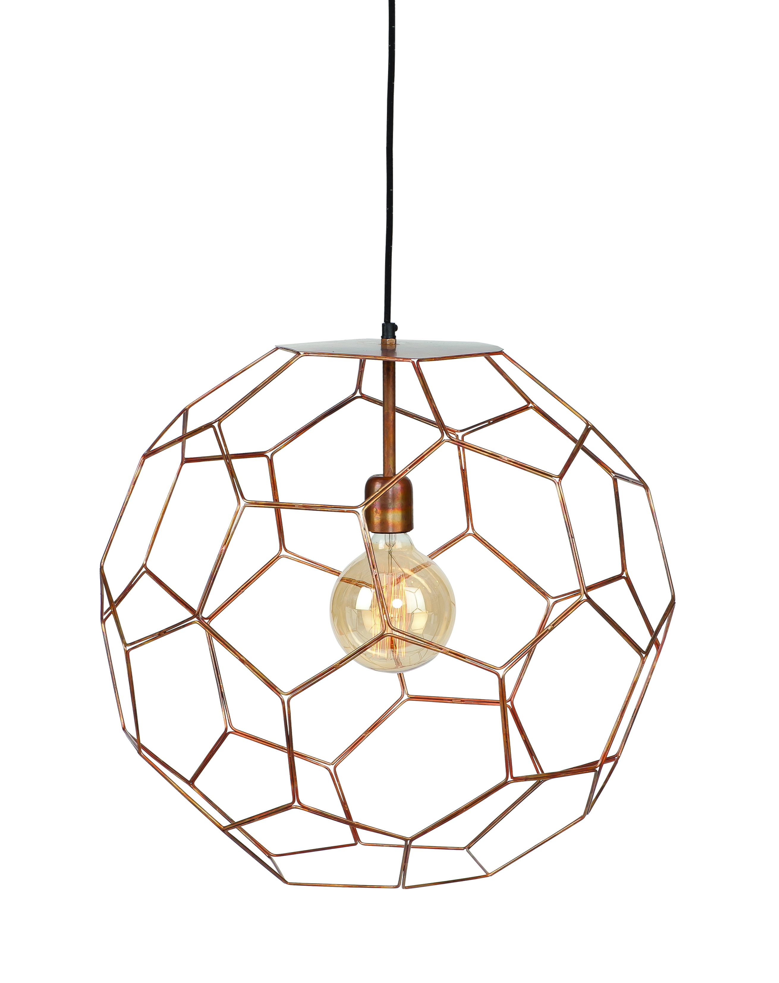 its about RoMi Hanglamp 'Marrakesh' 34cm, kleur Koper