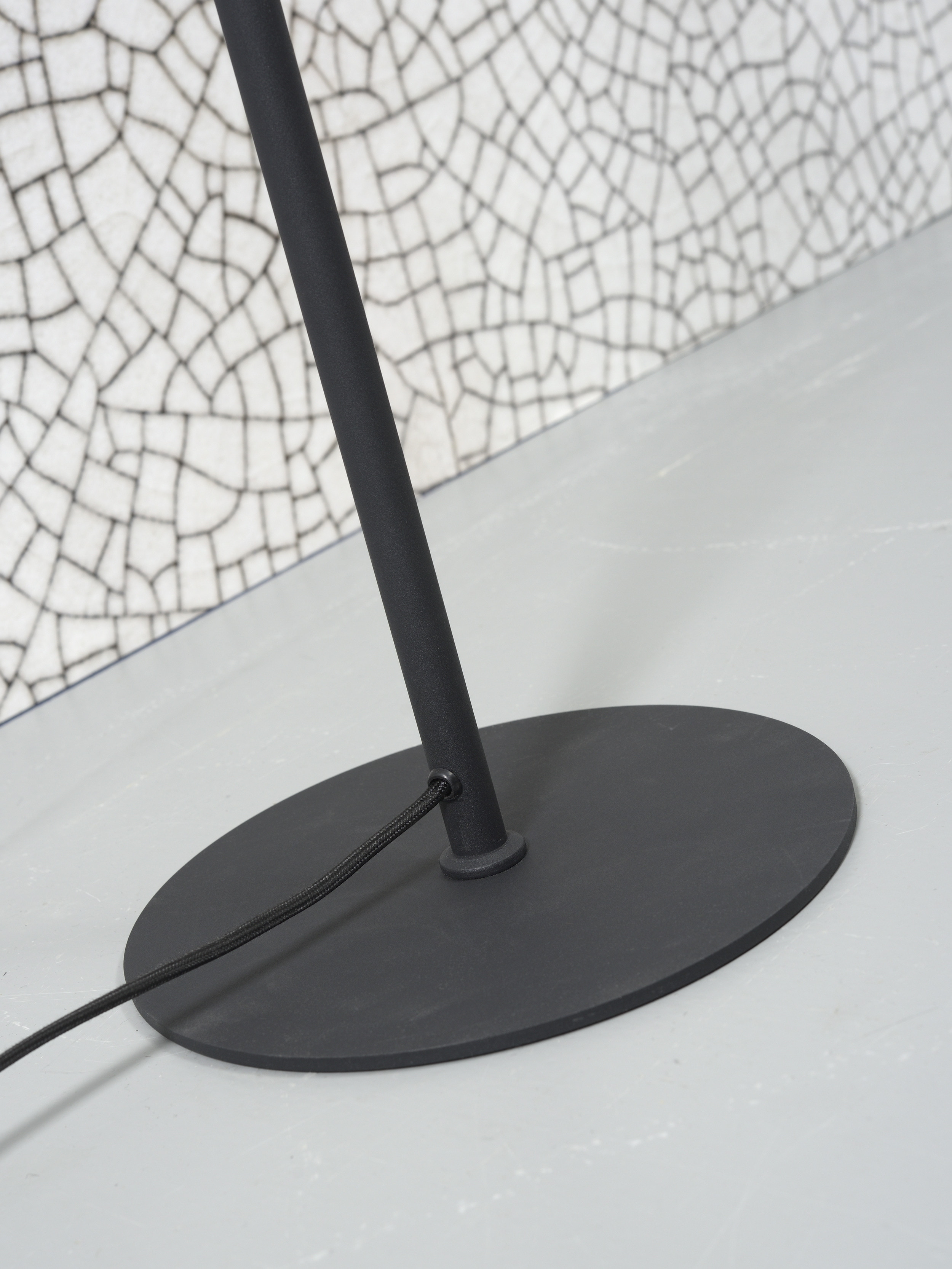 its about RoMi Vloerlamp 'Marseille' 141cm, kleur Zwart