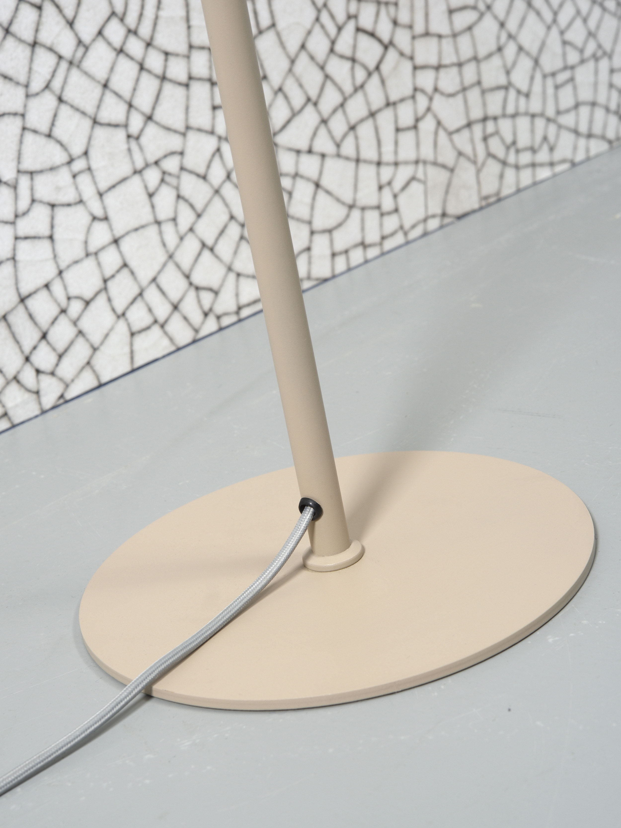 its about RoMi Vloerlamp 'Marseille' 141cm, kleur Zand