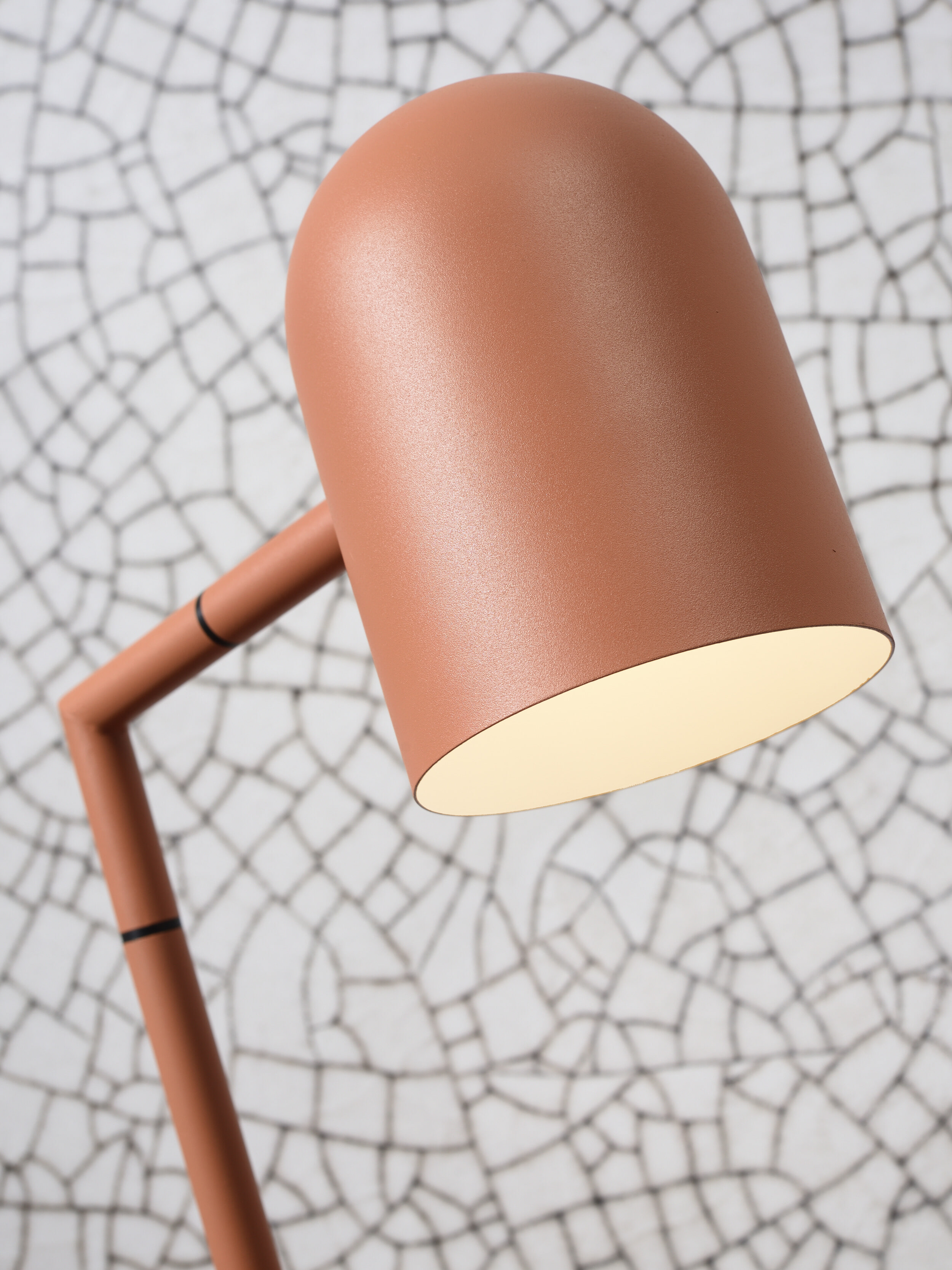 its about RoMi Vloerlamp 'Marseille' 141cm, kleur Terra