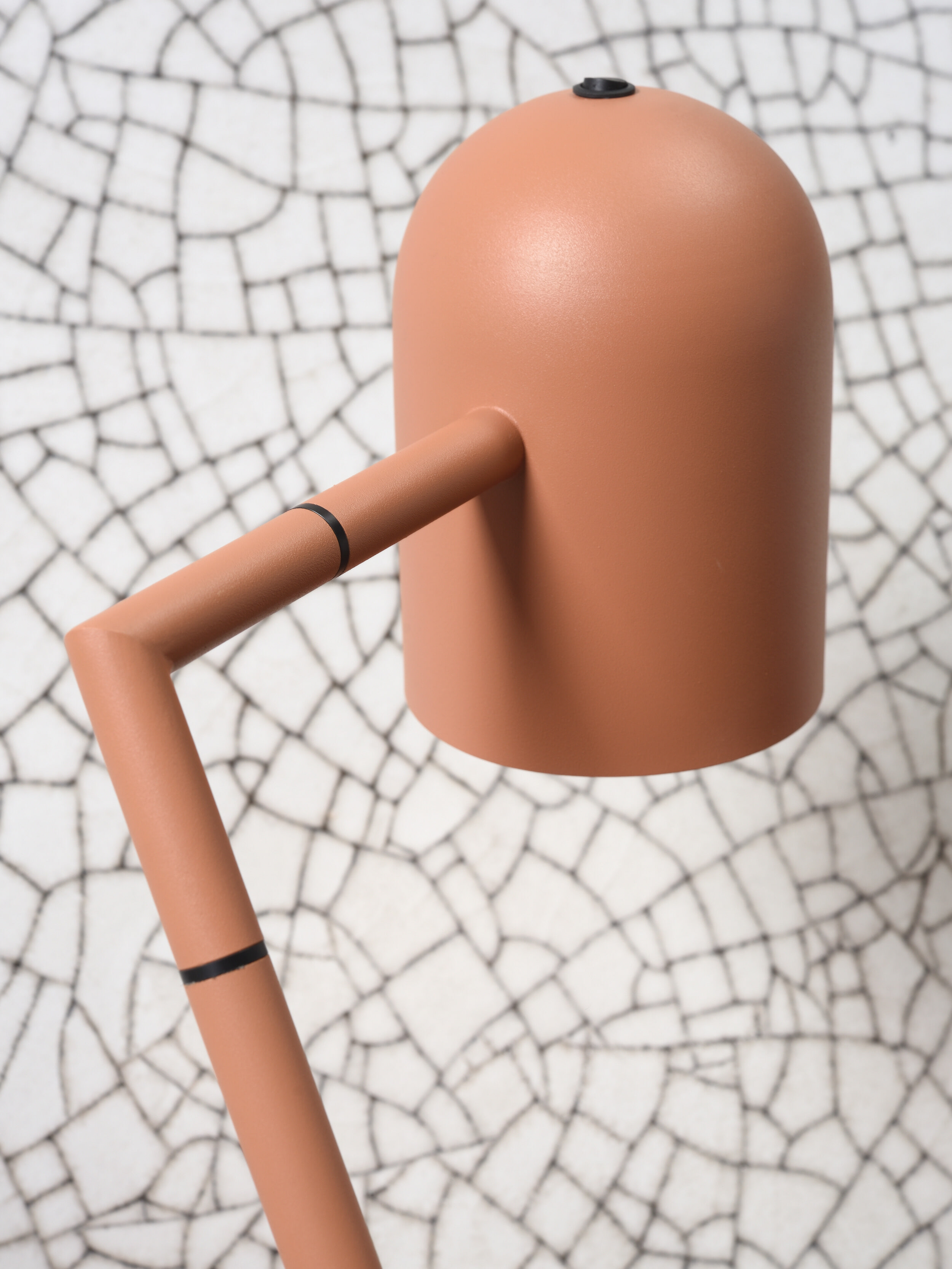 its about RoMi Vloerlamp 'Marseille' 141cm, kleur Terra