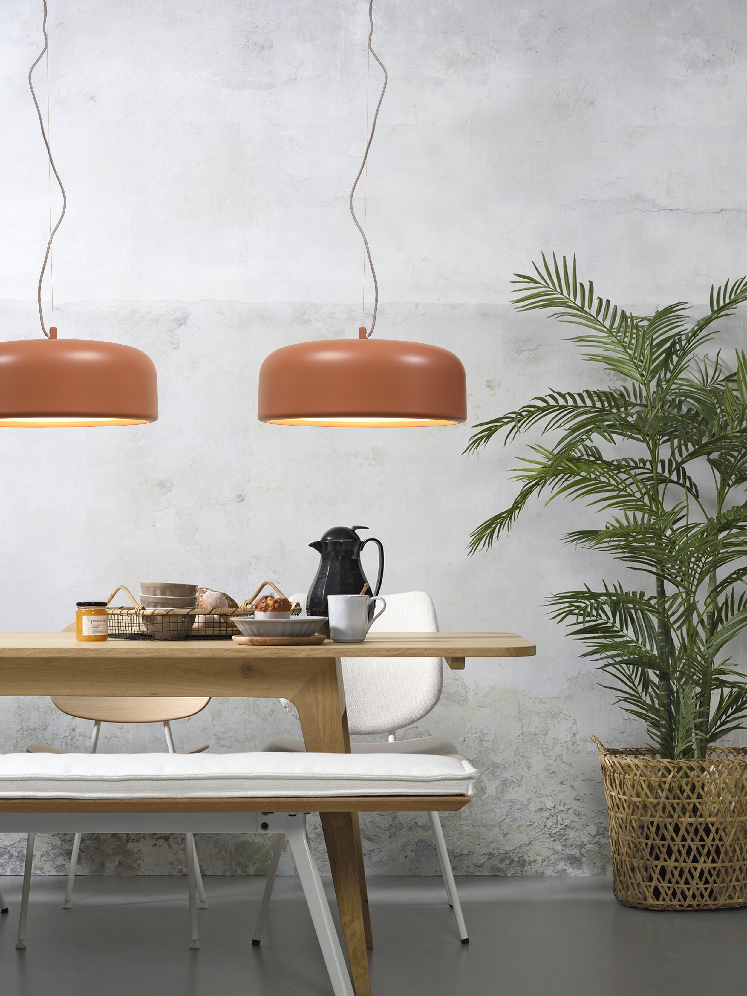 its about RoMi Hanglamp 'Marseille' 48cm, kleur Terra